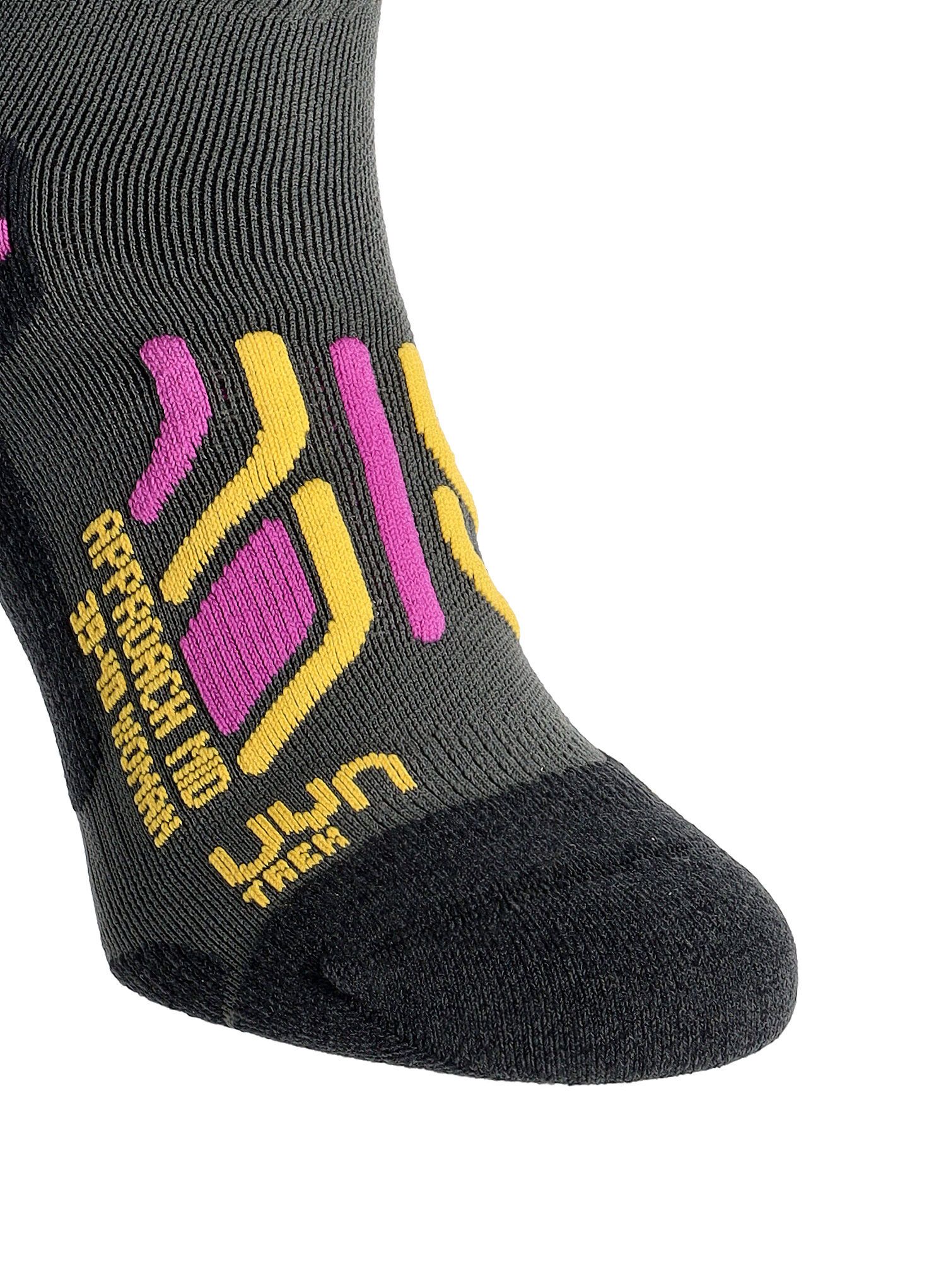 Dámské ponožky UYN Trekking Approach Low Cut Socks 2-Pack - grey/turquiose