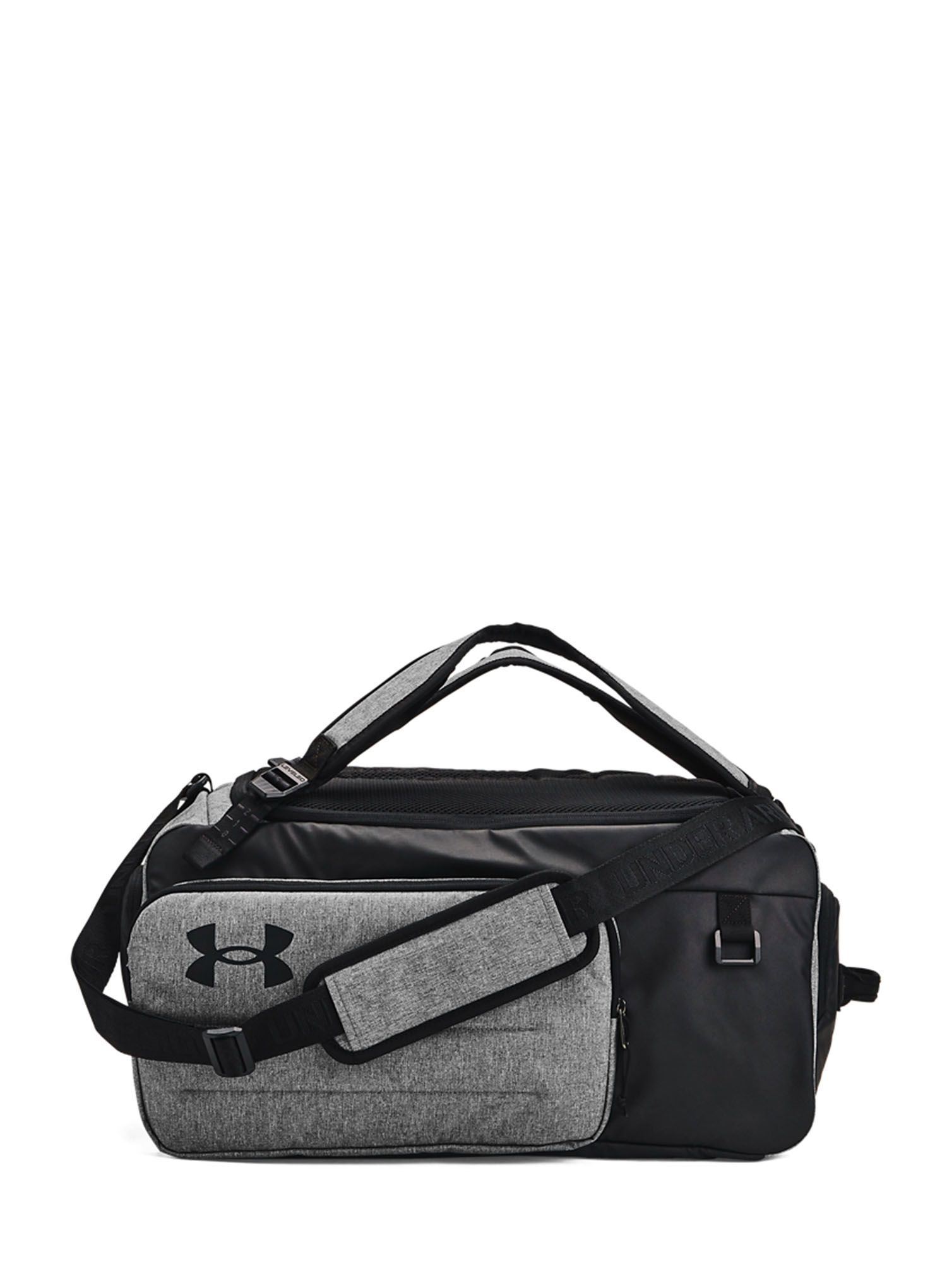 Taška Under Armour Contain Duo Medium BP Duffle - castlerock medium/black/white
