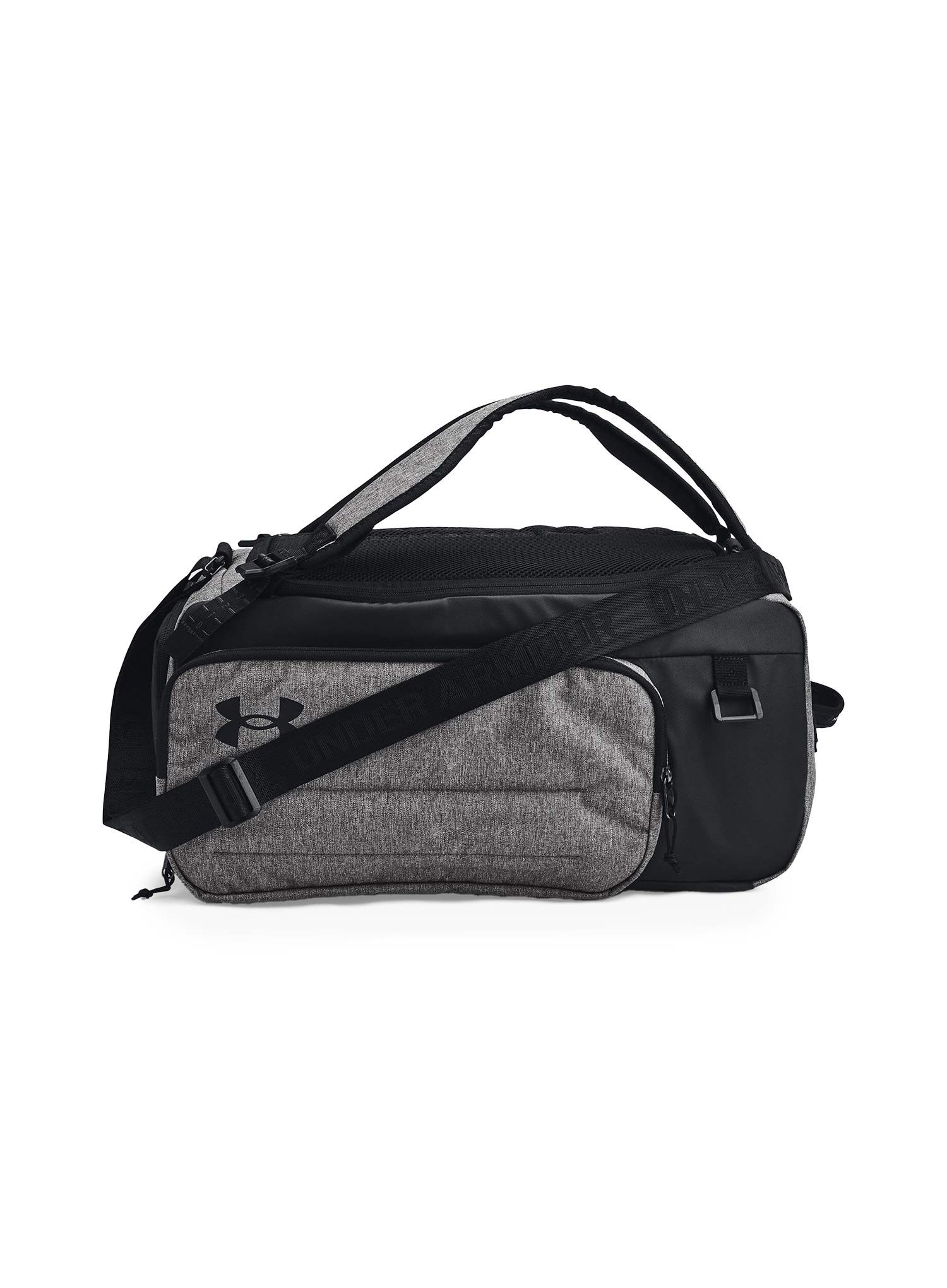Taška Under Armour Contain Duo Small BP Duffle - castlerock medium/black/white