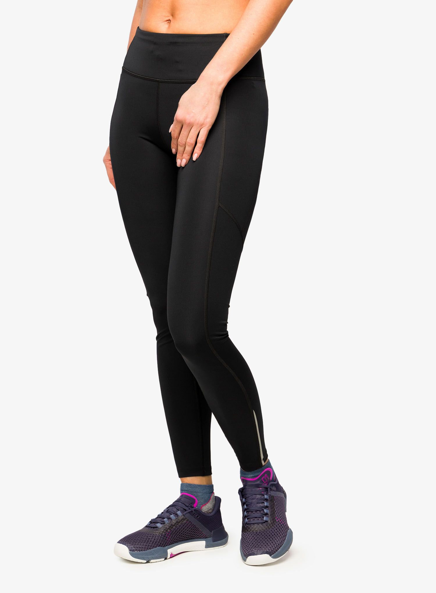 Dámské běžecké legíny Under Armour Fly Fast 3.0 Tights - black/reflective