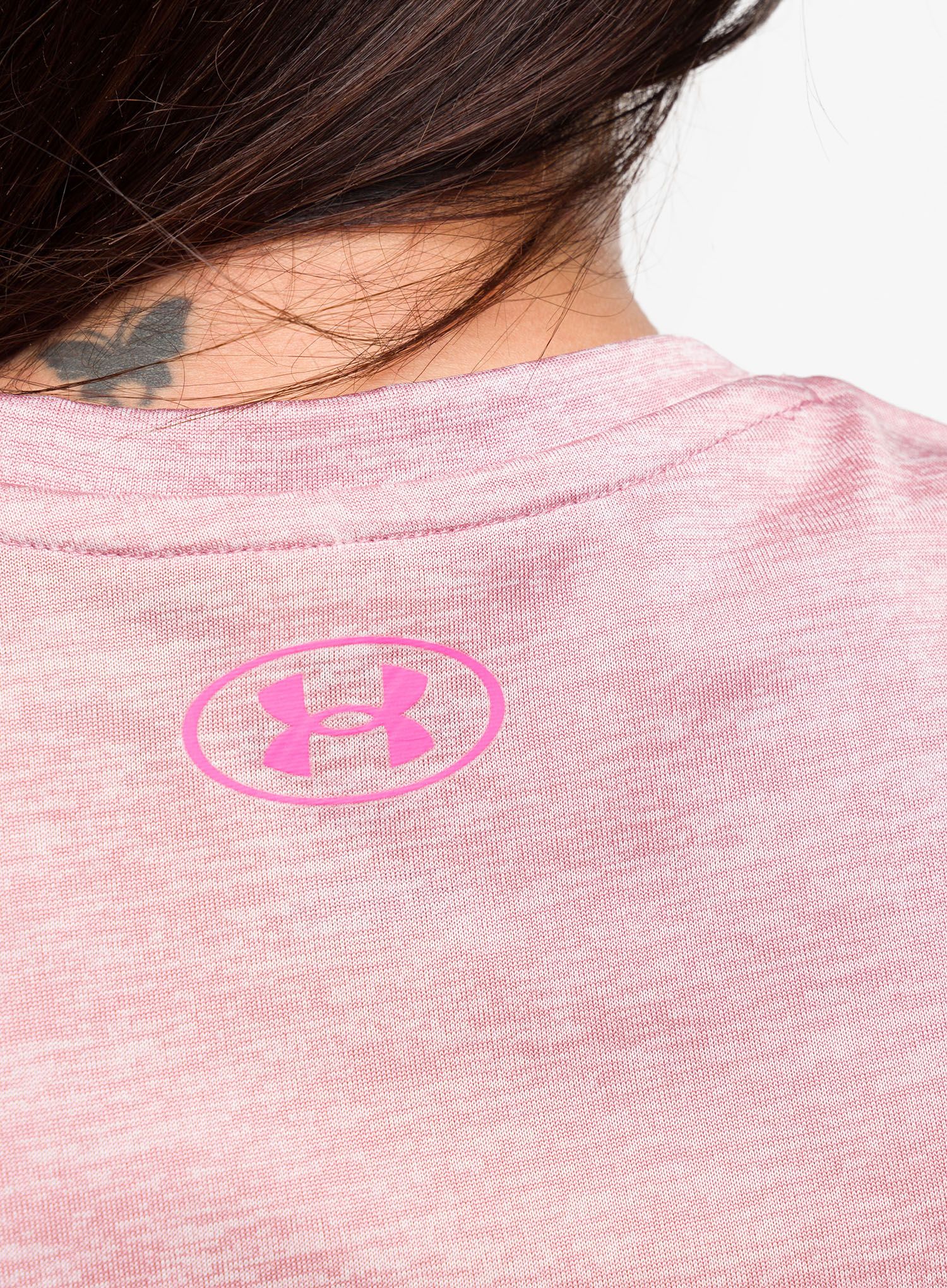 Dámské tričko Under Armour Tech Twist Graphic SSV - pink elixir/pink sugar/rebel