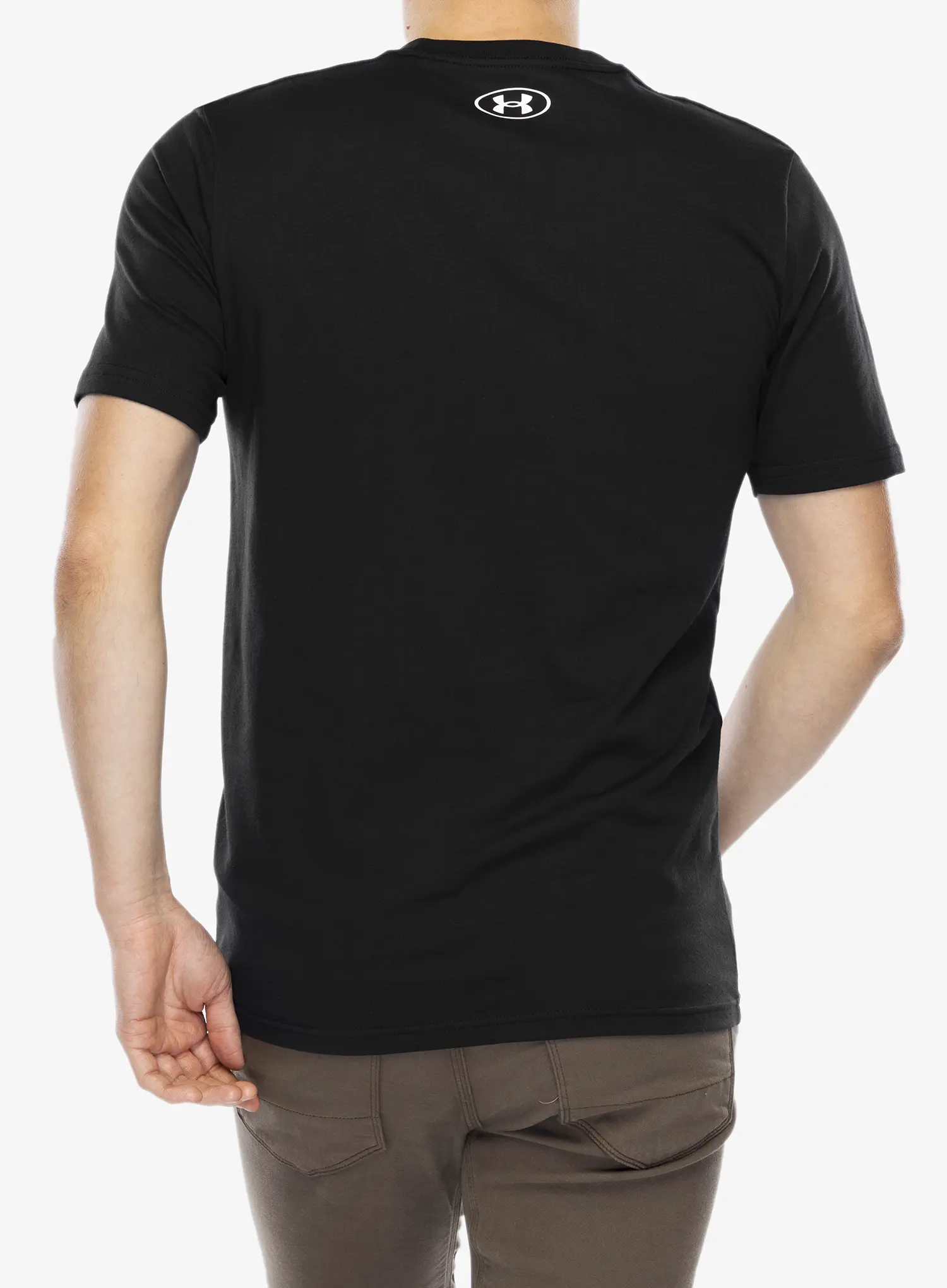 Bavlněné tričko Under Armour UA Logo Short Sleeve - black/white