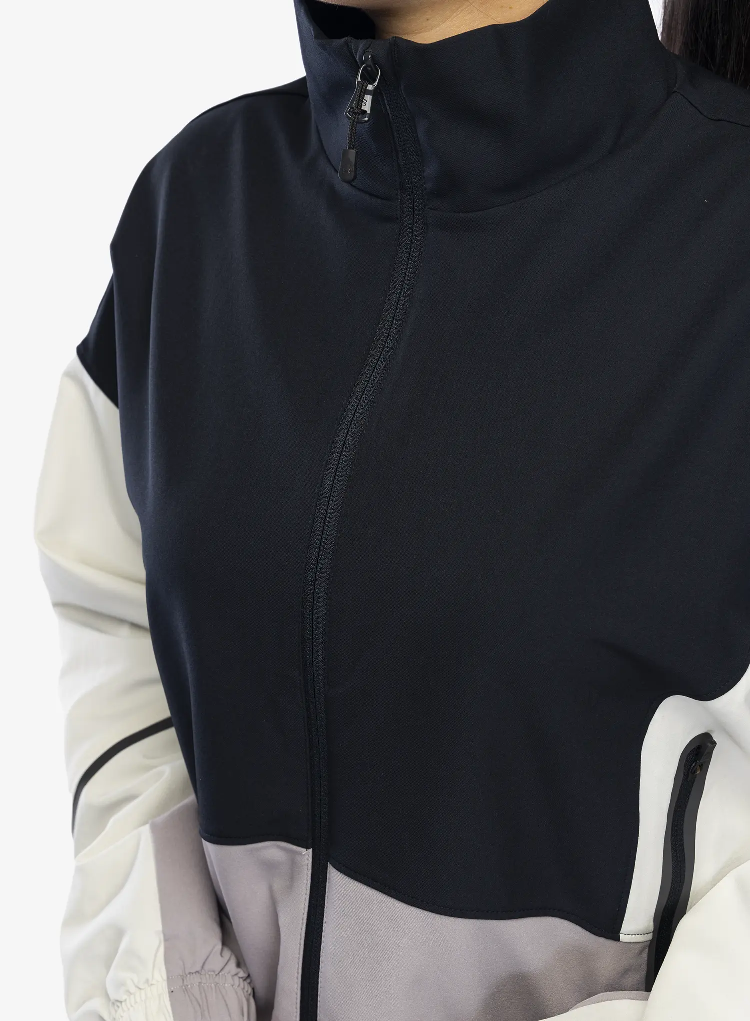 Dámská bunda Under Armour UA Unstoppable Jacket - black/summit white/tetra gray