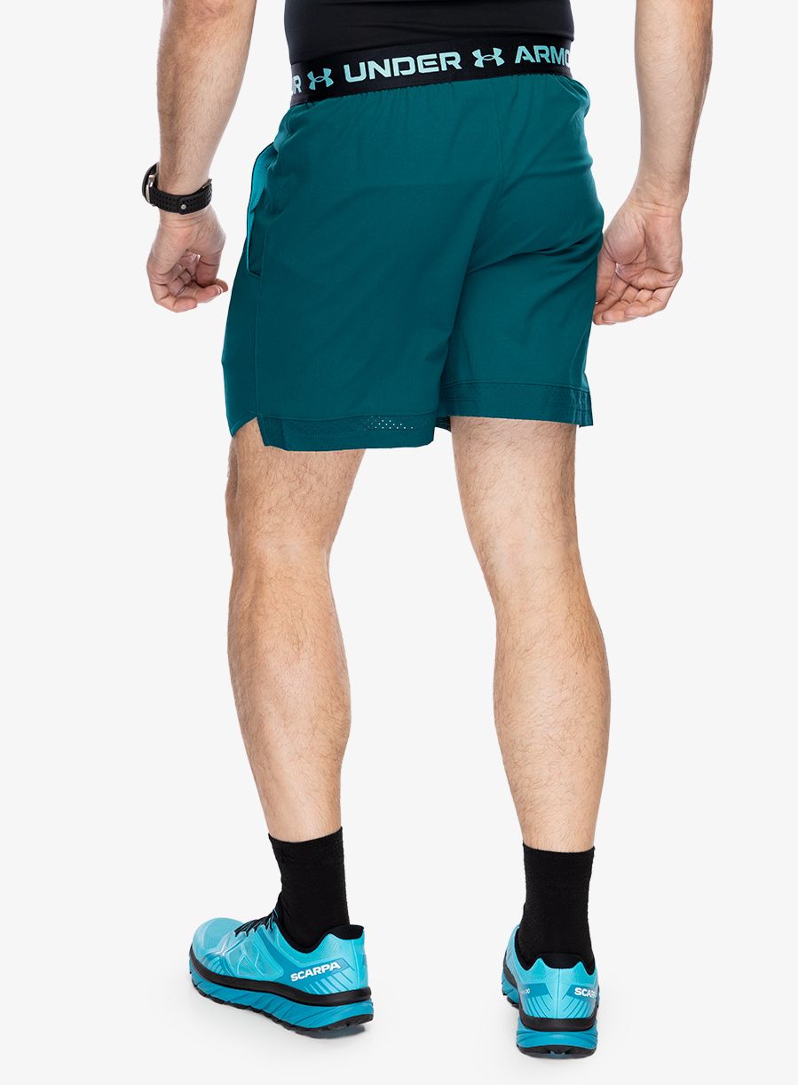 Pánské kraťasy Under Armour Vanish Woven 6in Shorts - hydro teal/radial turquoise