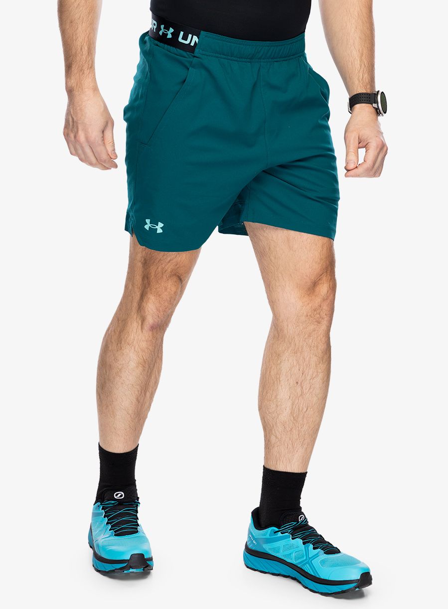 Pánské kraťasy Under Armour Vanish Woven 6in Shorts - hydro teal/radial turquoise
