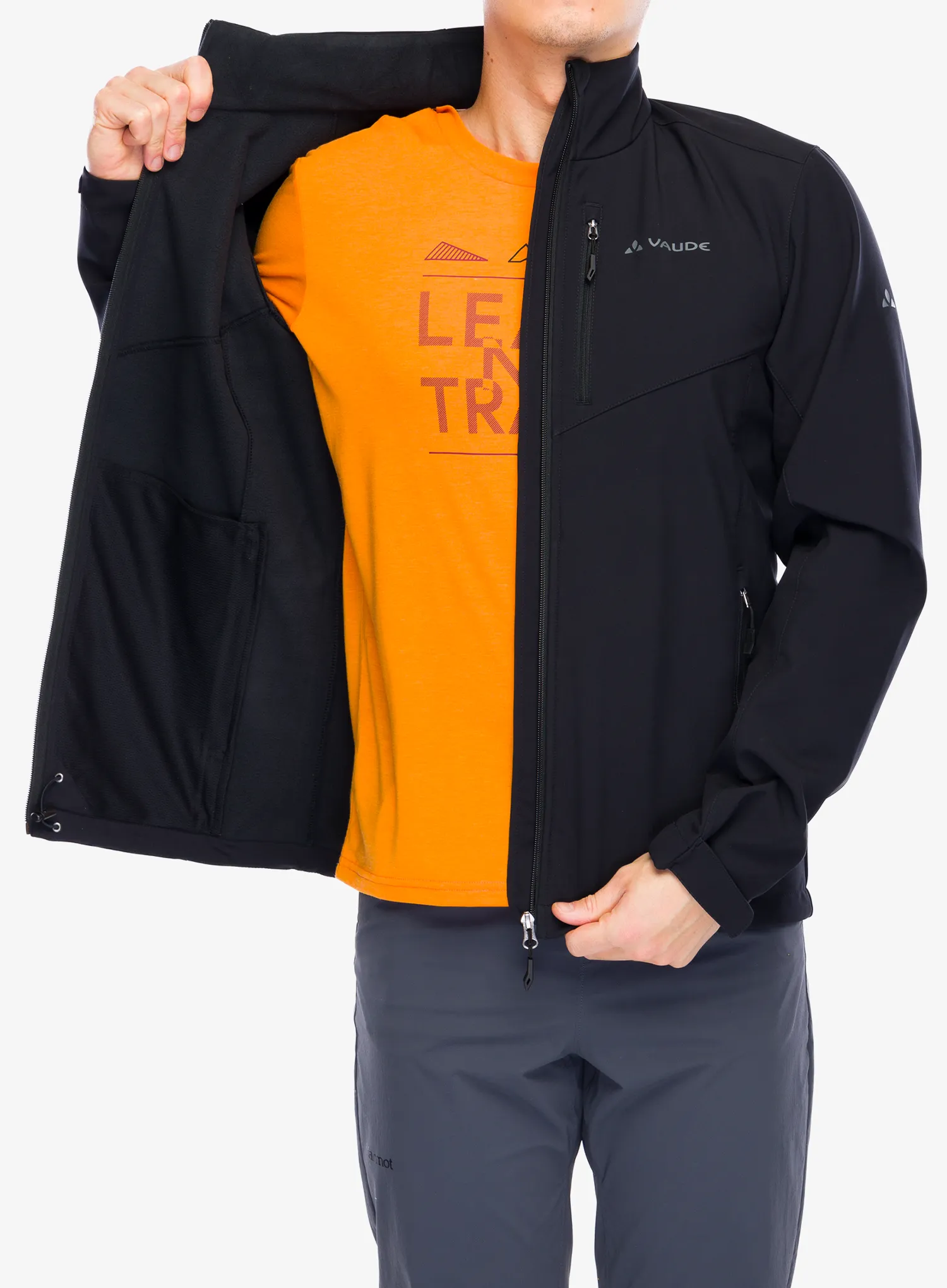 Softshellová bunda Vaude Cyclone Jacket VI - black