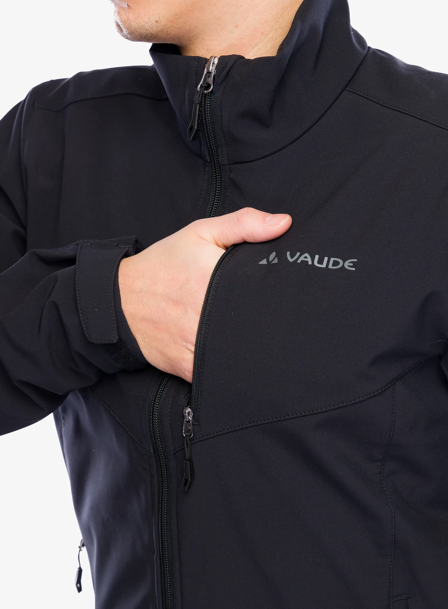 Softshellová bunda Vaude Cyclone Jacket VI - black