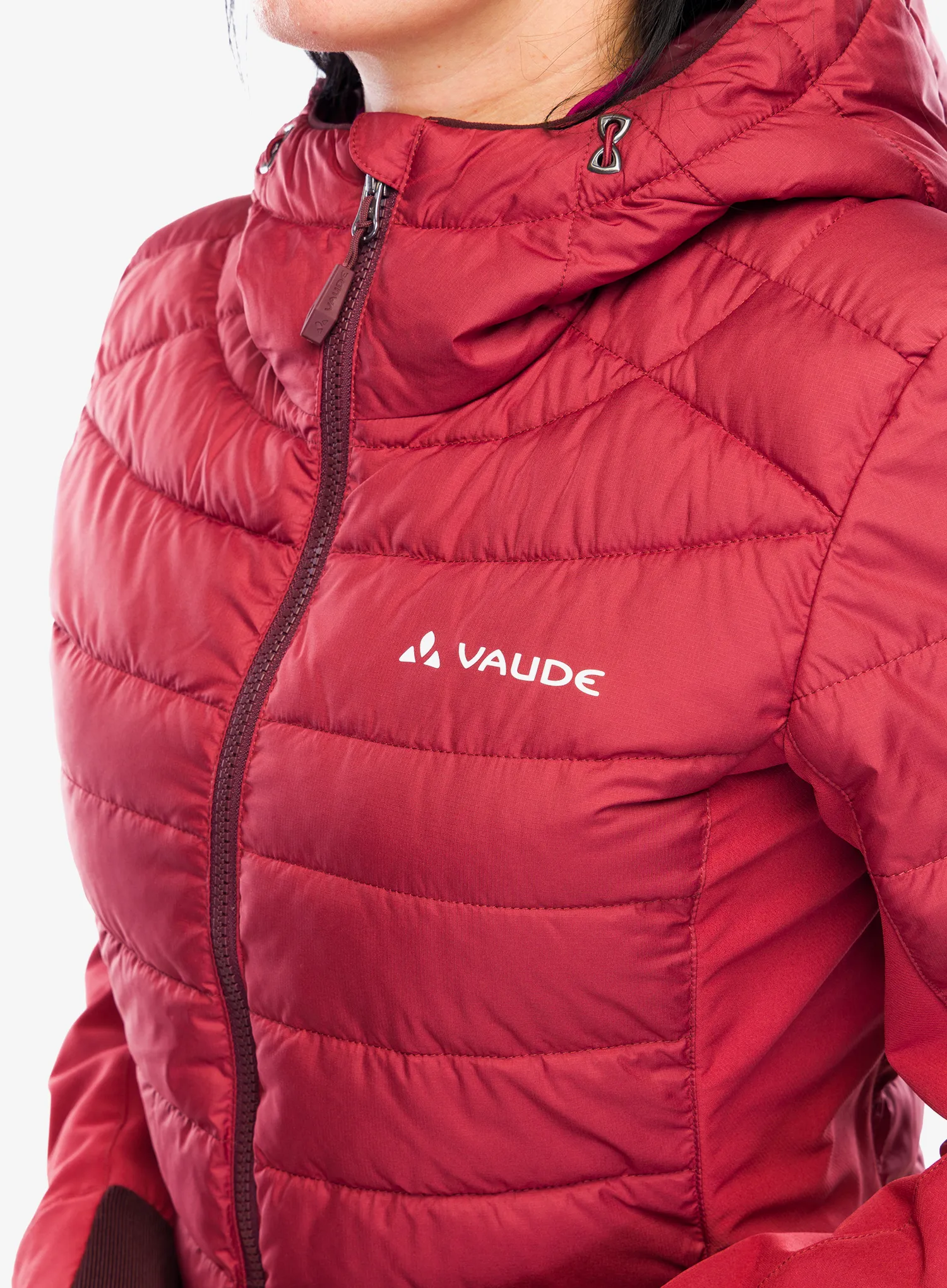 Hybridní bunda dámská Vaude Elope Hybrid Jacket - redeva