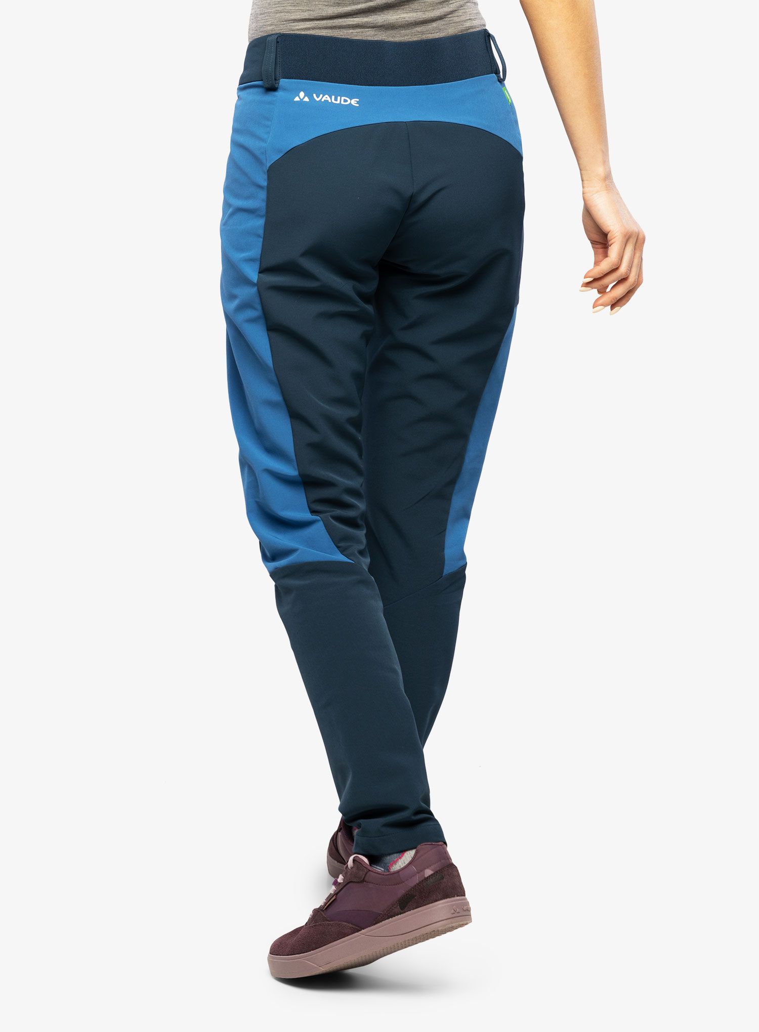 Turistické kalhoty dámské Vaude Elope Slim Fit Pants - dark sea