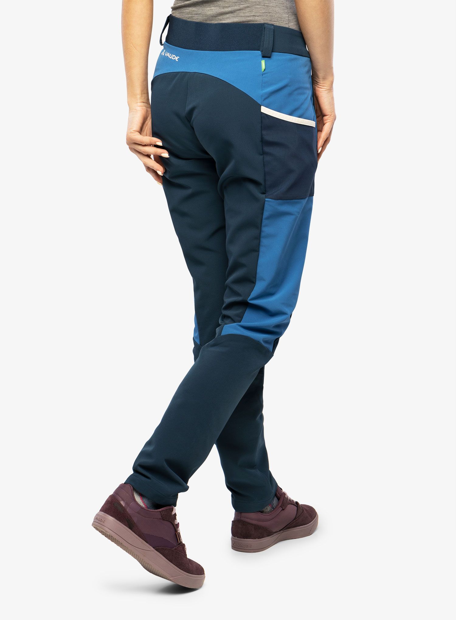 Turistické kalhoty dámské Vaude Elope Slim Fit Pants - dark sea