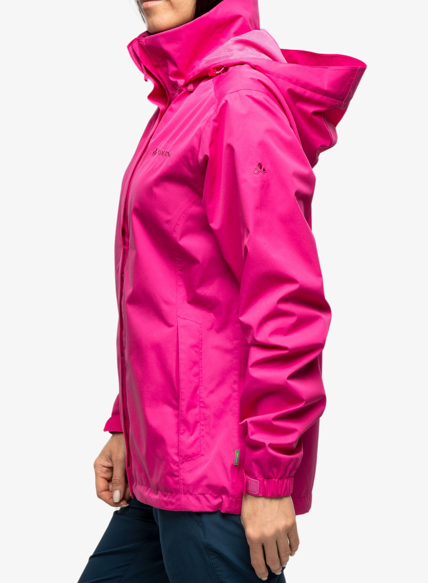 Dámská bunda do deště Vaude Escape Light Jacket - lychee