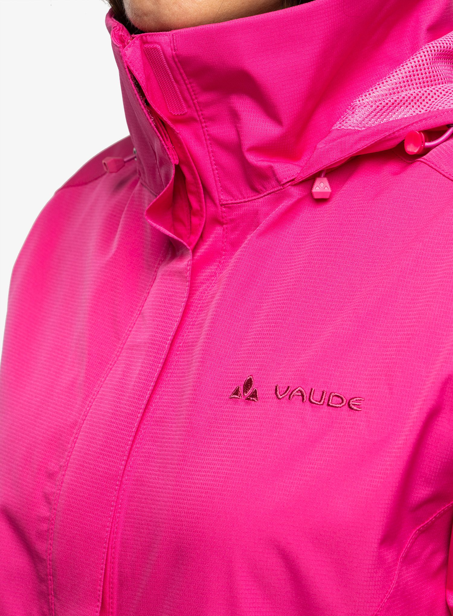 Dámská bunda do deště Vaude Escape Light Jacket - lychee