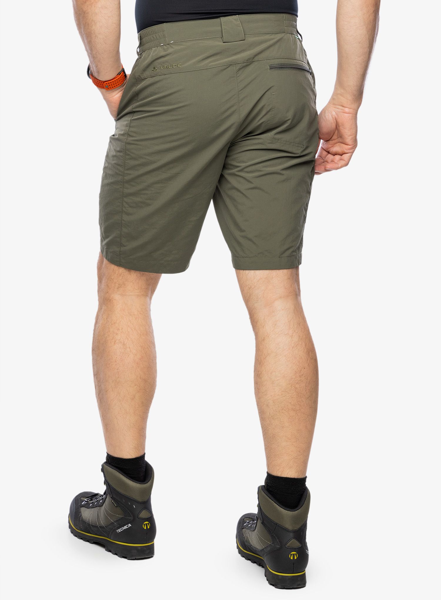 Outdoorové kraťasy Vaude Farley Bermuda V - khaki uni