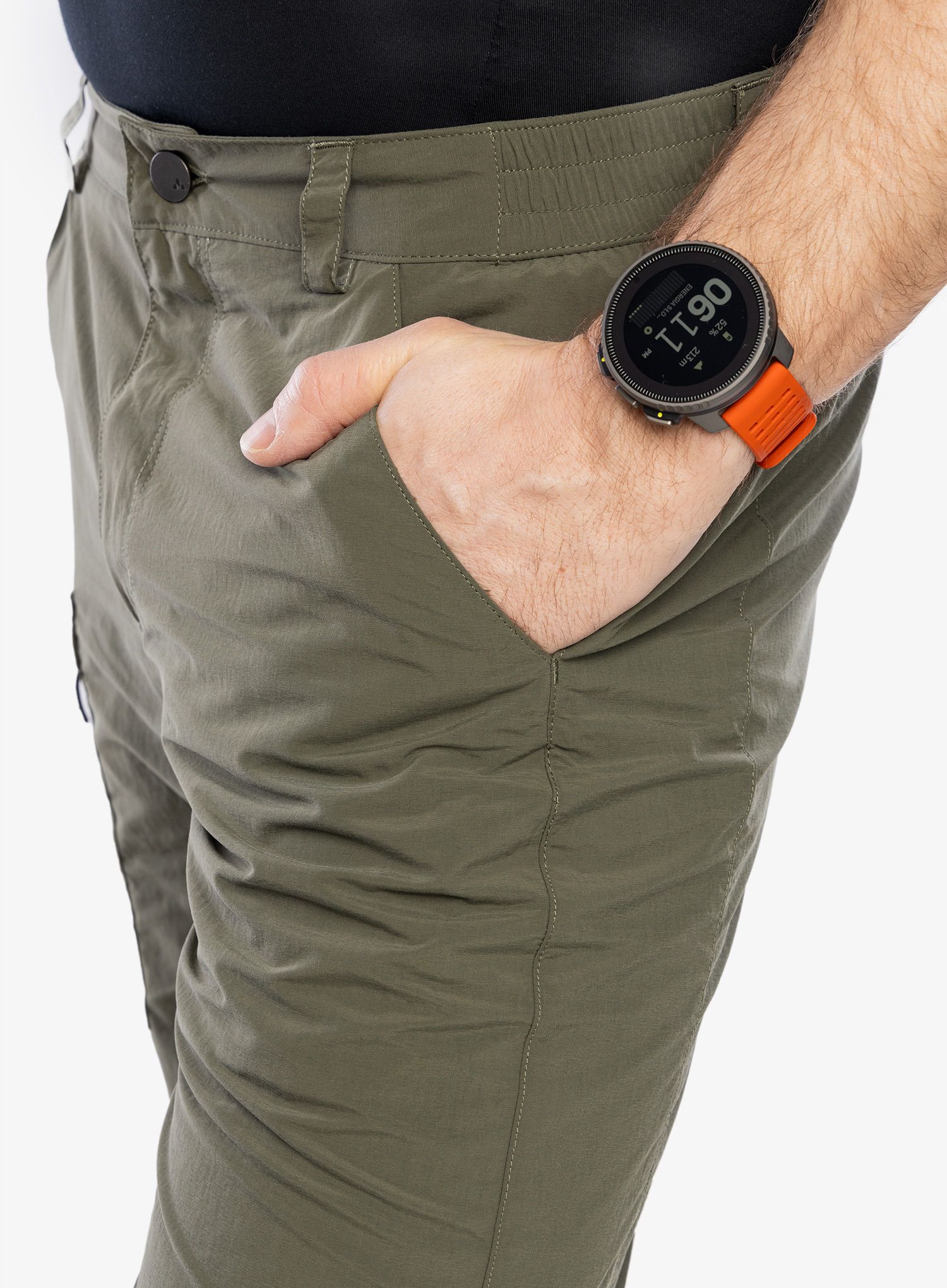 Outdoorové kraťasy Vaude Farley Bermuda V - khaki uni