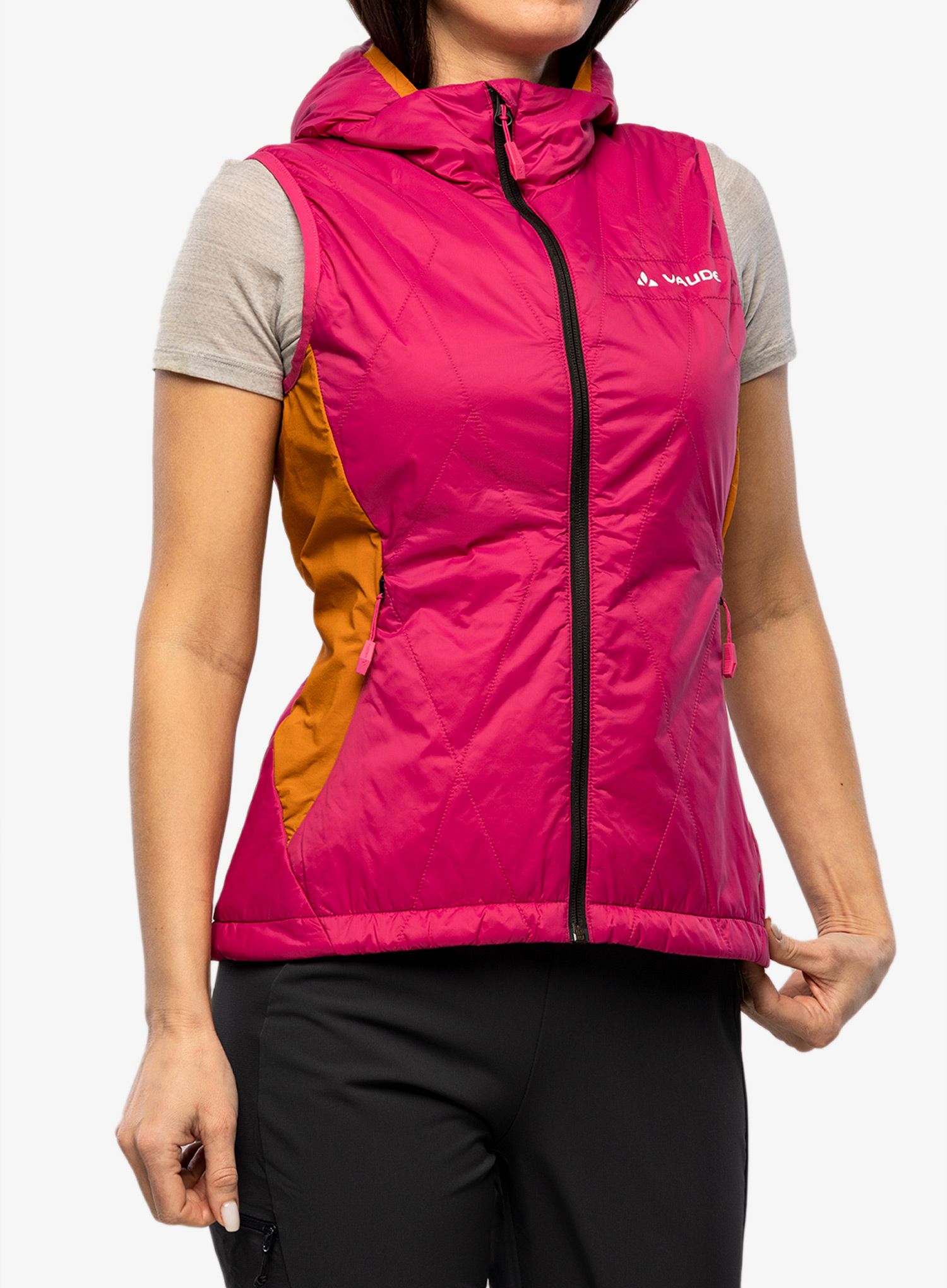 Vesta dámská Vaude Freney Hybrid Vest IV - lychee