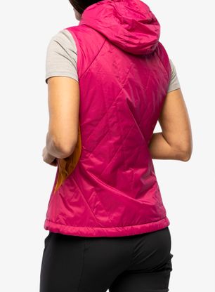 Vesta dámská Vaude Freney Hybrid Vest IV - lychee