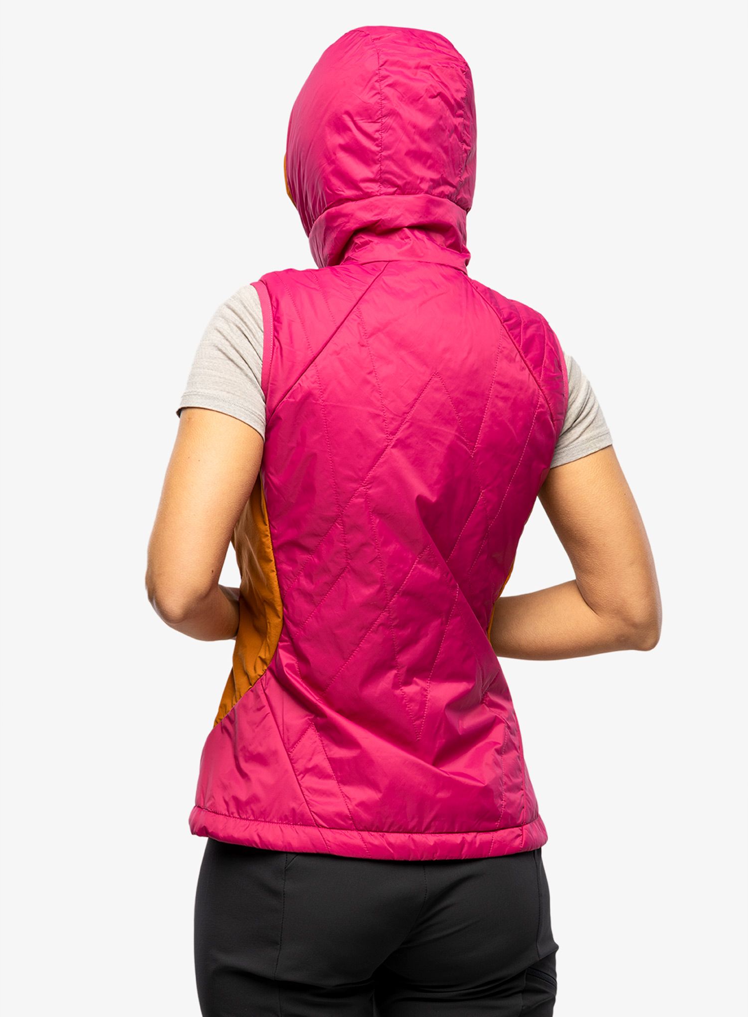 Vesta dámská Vaude Freney Hybrid Vest IV - lychee