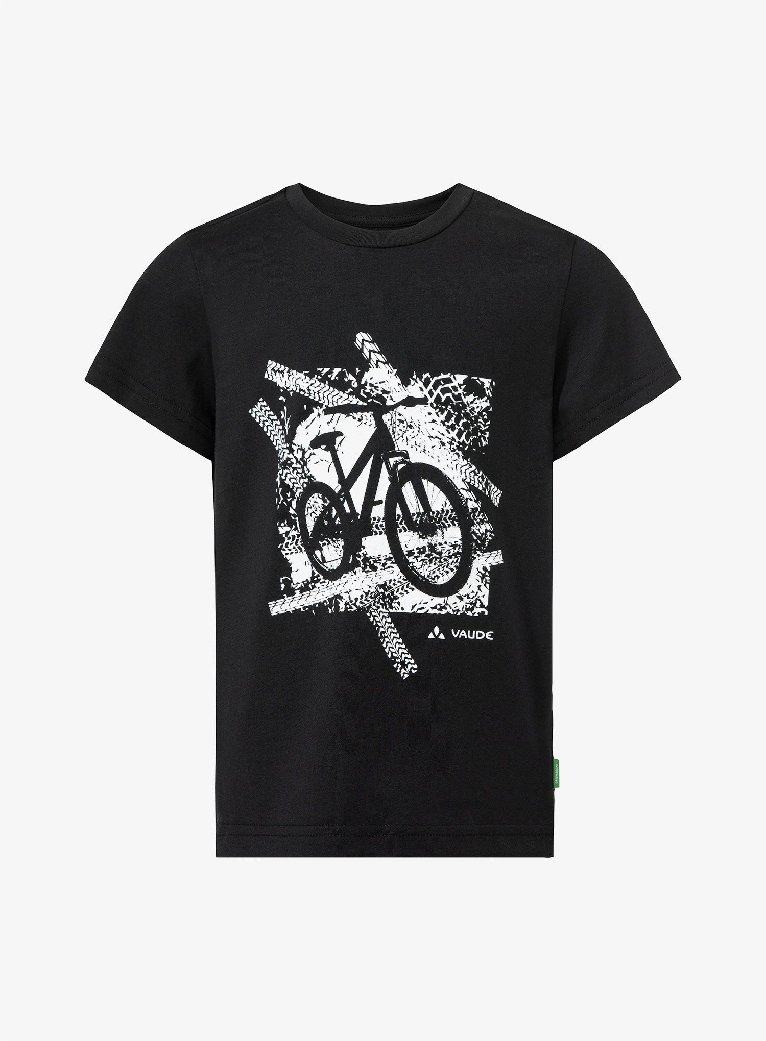 Dětské tričko Vaude Kids Lezza T-Shirt - black/white