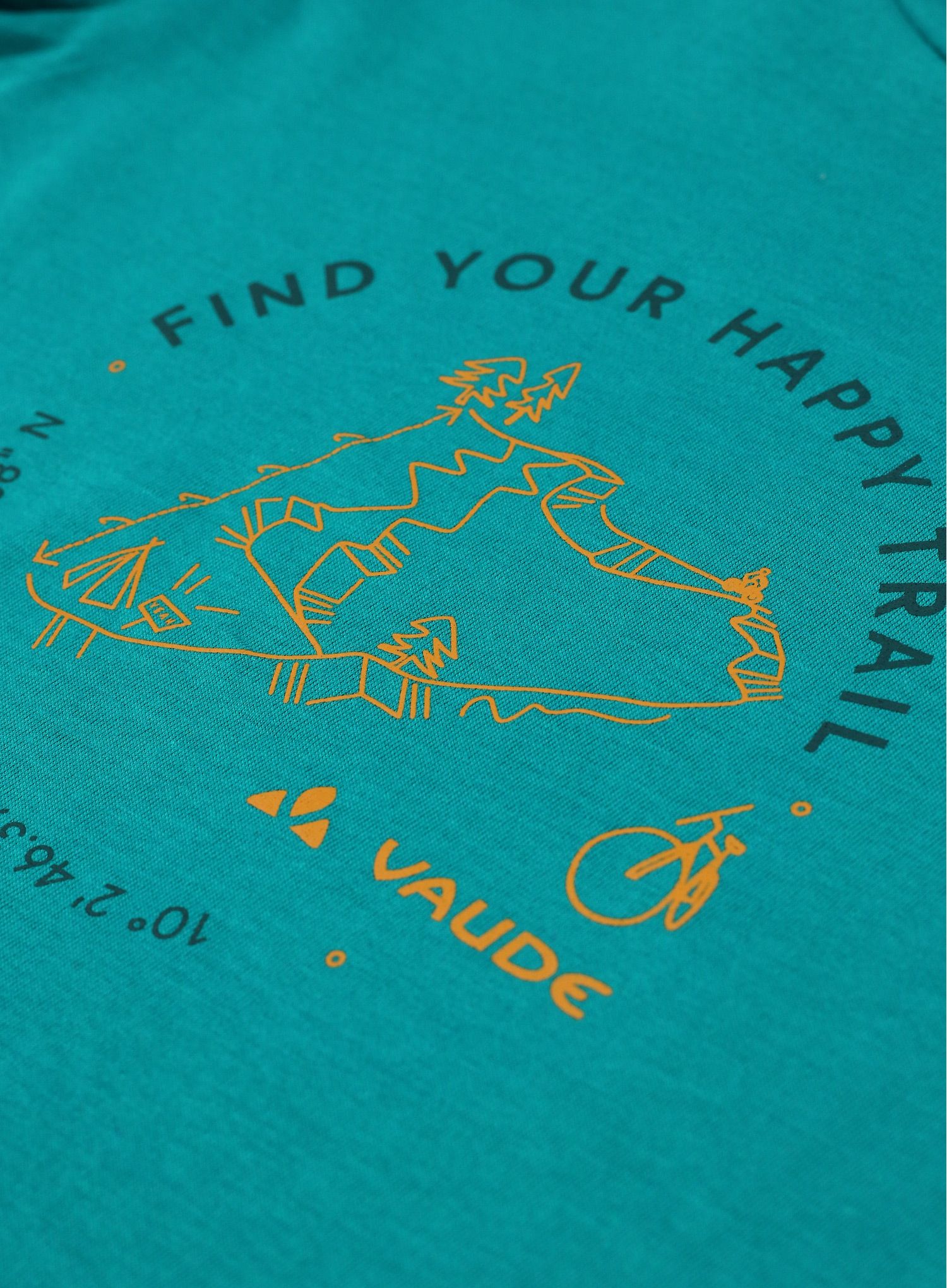Dětské tričko Vaude Kids Lezza T-Shirt - wave