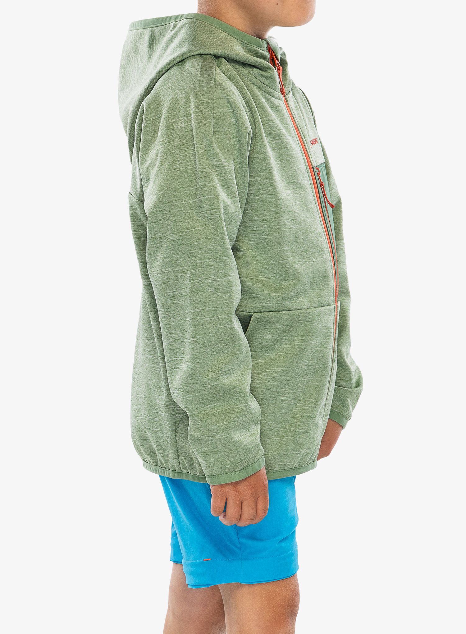 Dětská mikina Vaude Kikimora Jacket - willow green