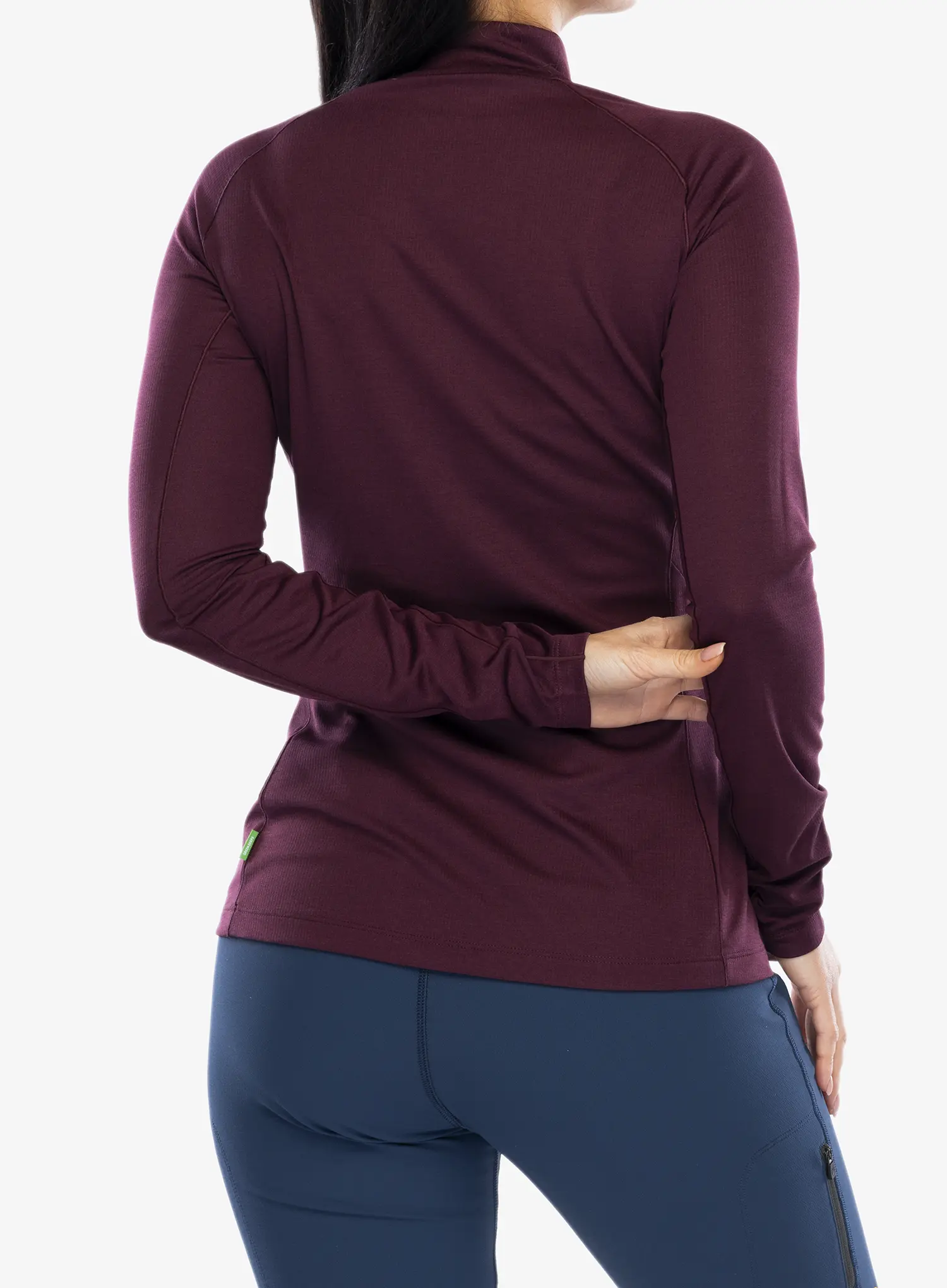 Dámská funkční mikina Vaude Larice Light Shirt II - cassis uni