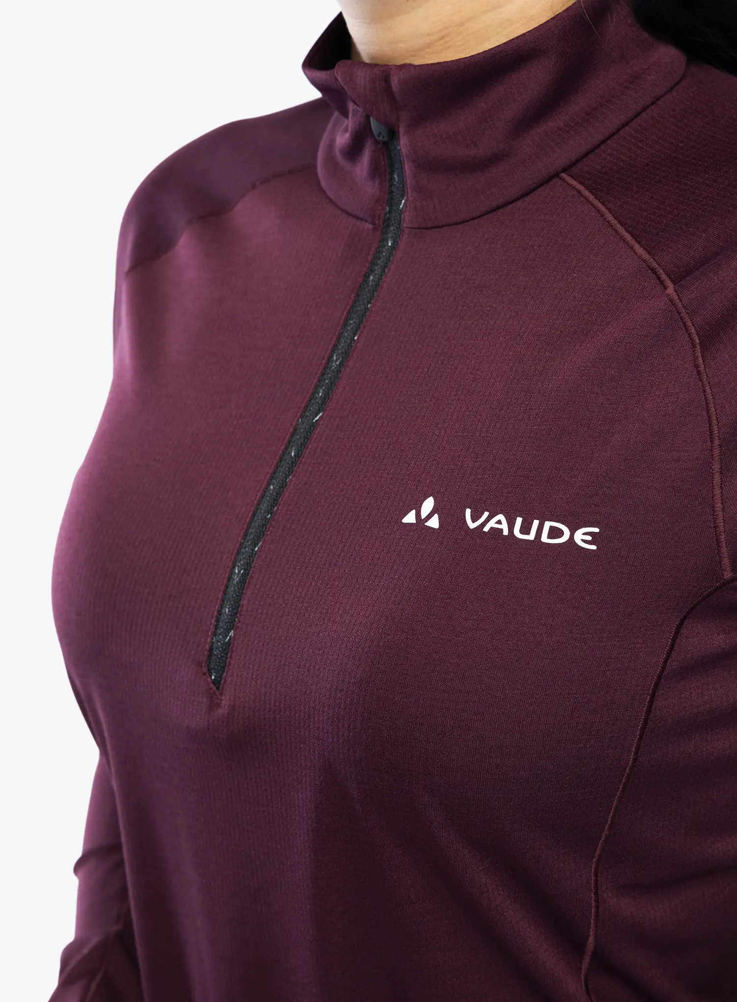 Dámská funkční mikina Vaude Larice Light Shirt II - cassis uni