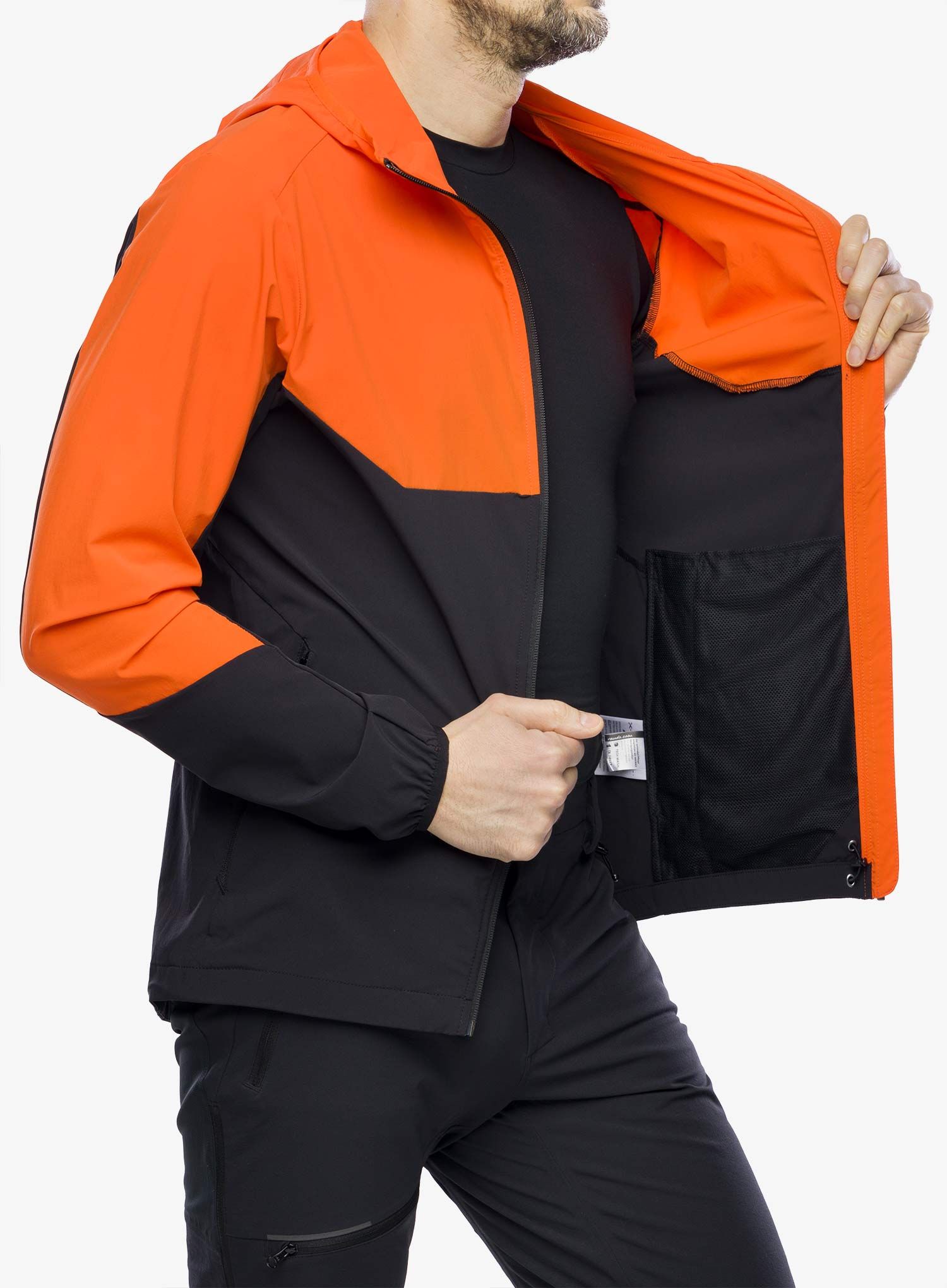 Softshellová bunda Vaude Moab Jacket IV - black uni
