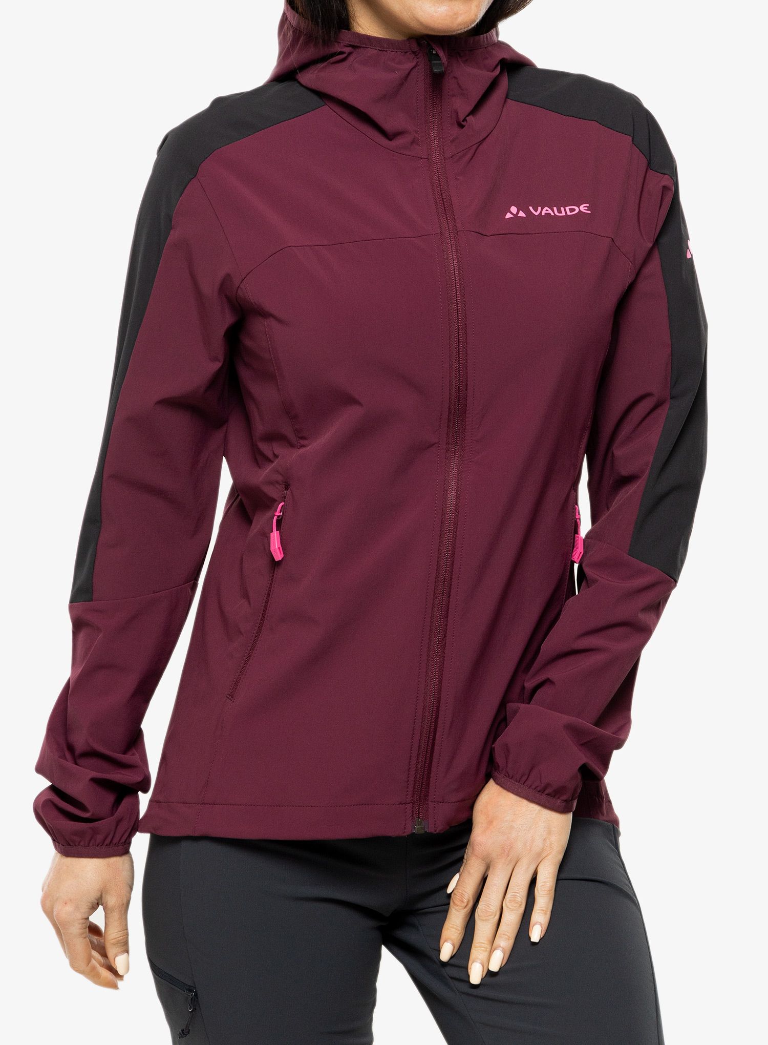 Softshellová bunda dámská Vaude Moab Jacket IV - cassis