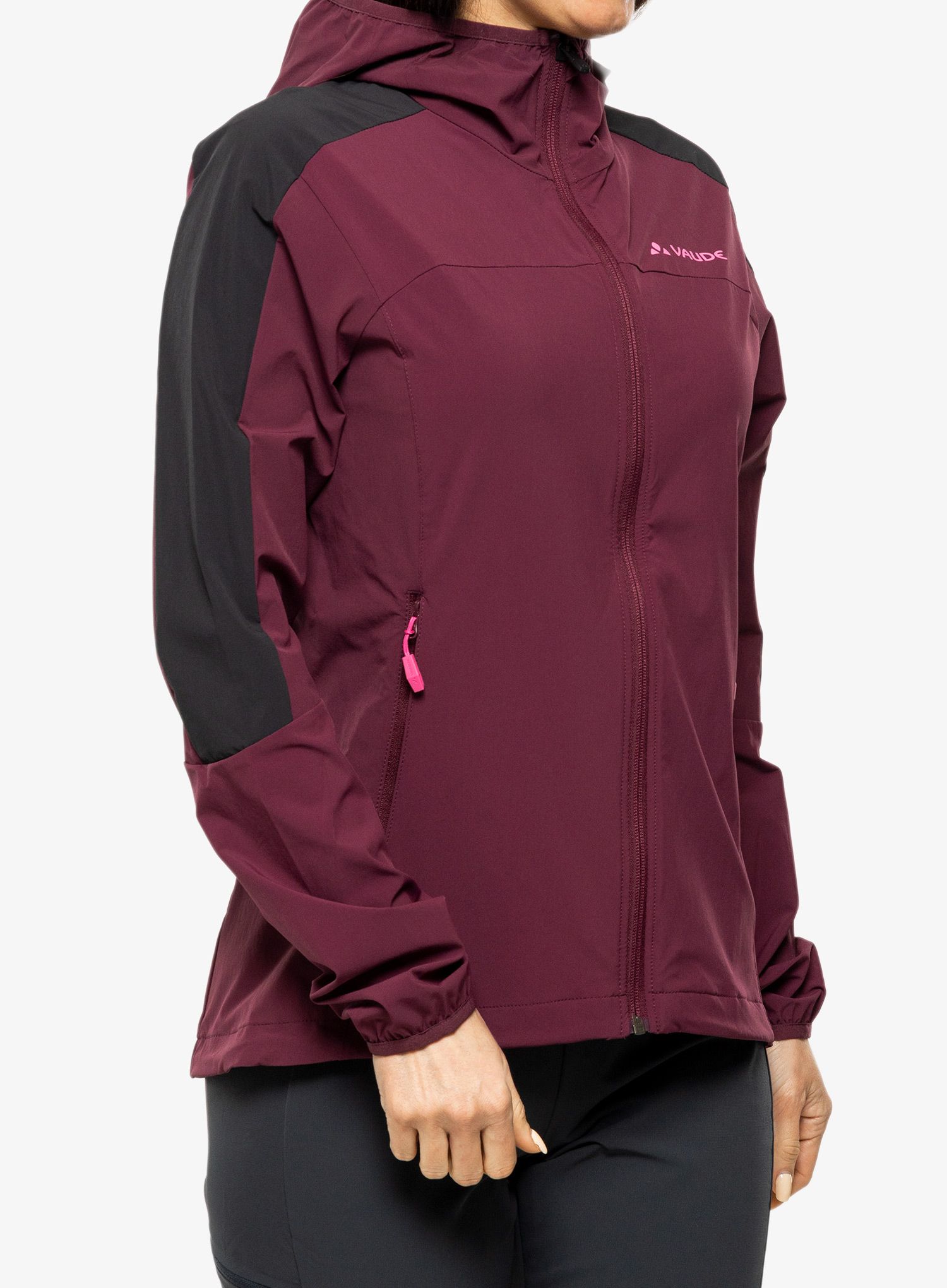 Softshellová bunda dámská Vaude Moab Jacket IV - cassis