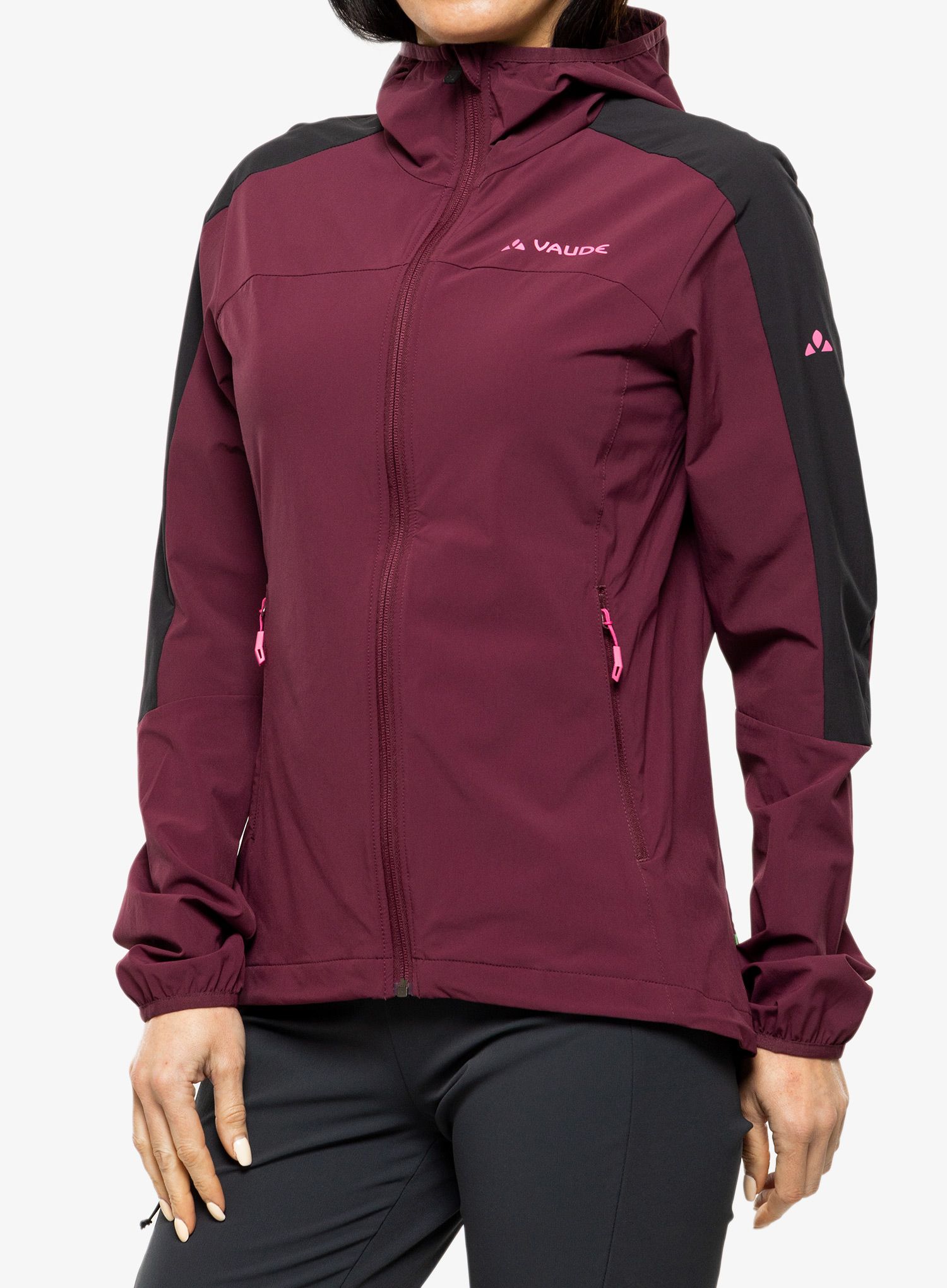 Softshellová bunda dámská Vaude Moab Jacket IV - cassis