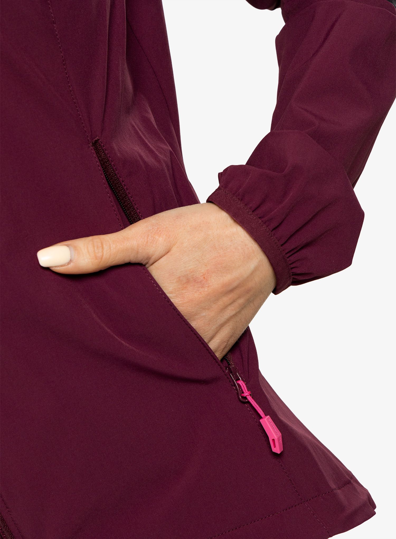 Softshellová bunda dámská Vaude Moab Jacket IV - cassis