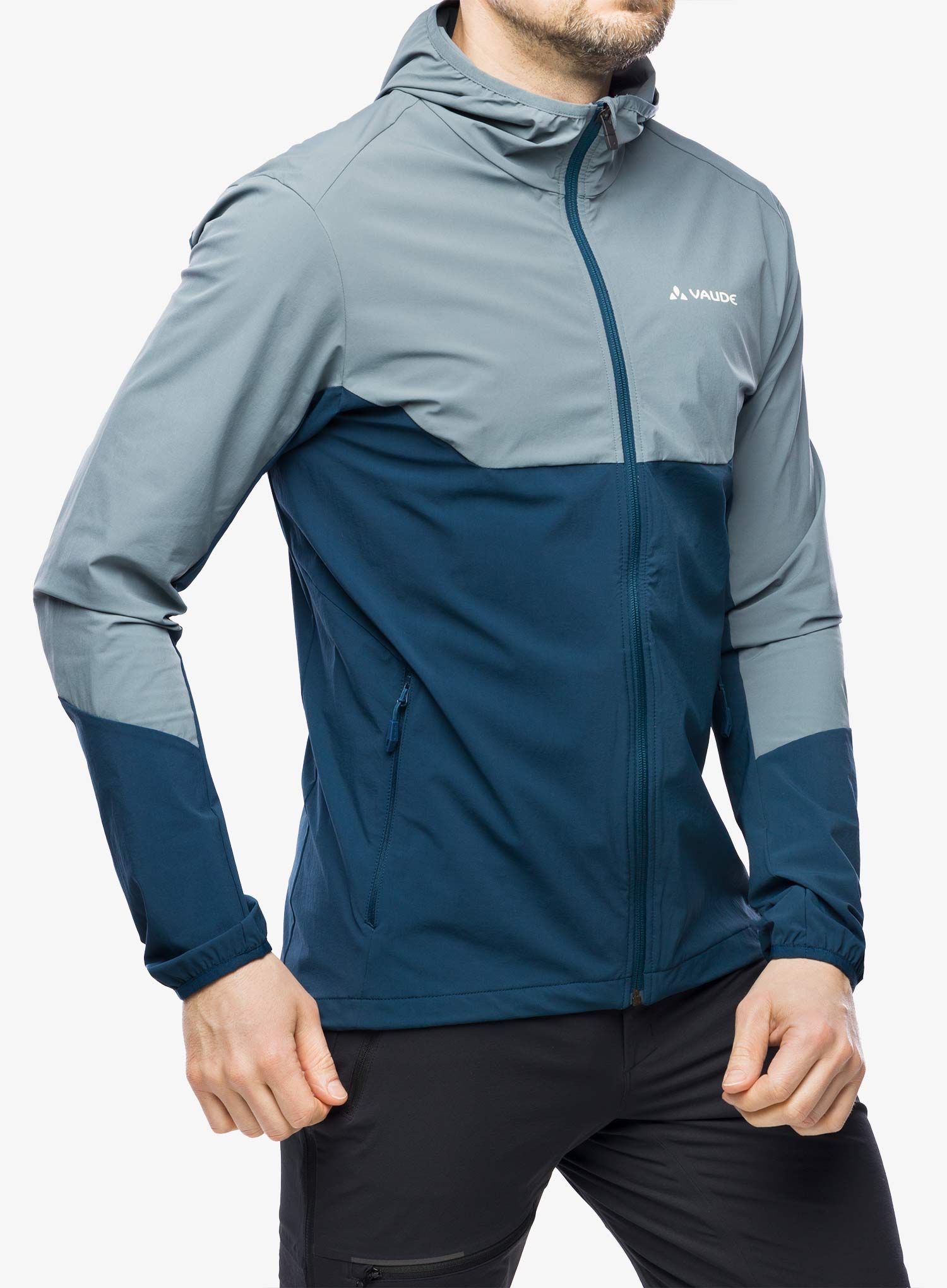 Softshellová bunda Vaude Moab Jacket IV - heron