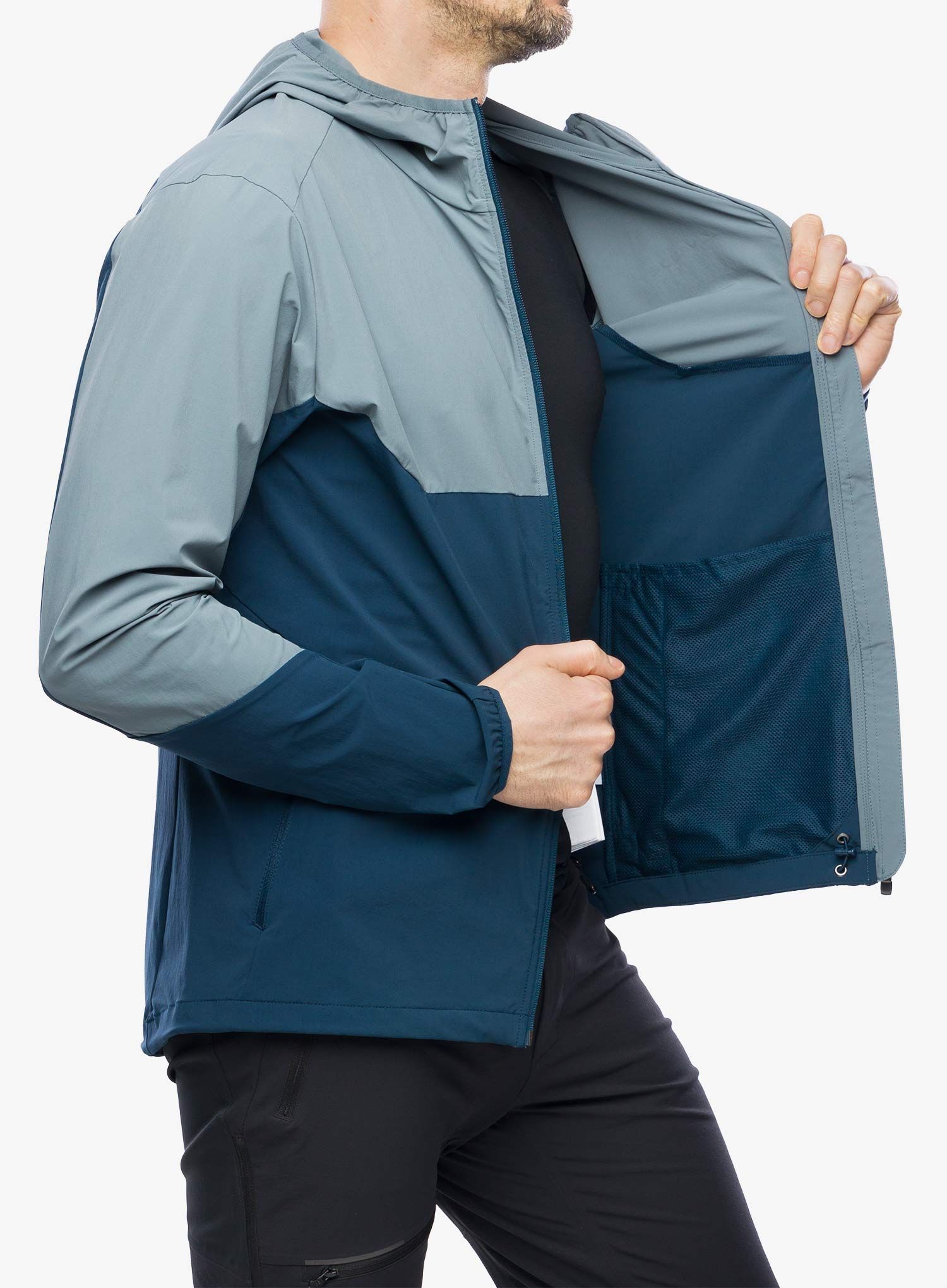 Softshellová bunda Vaude Moab Jacket IV - heron