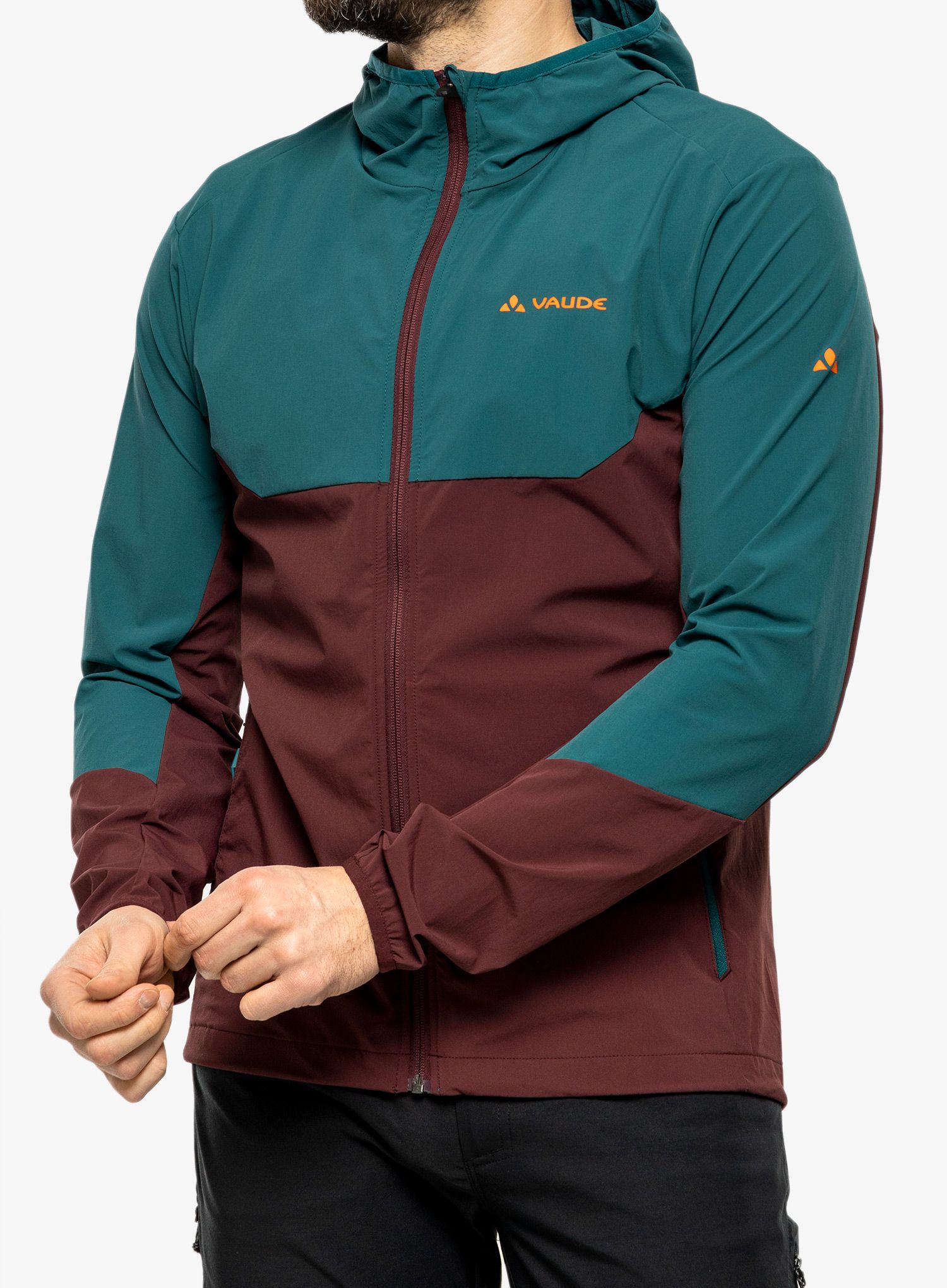 Softshellová bunda Vaude Moab Jacket IV - mallard green