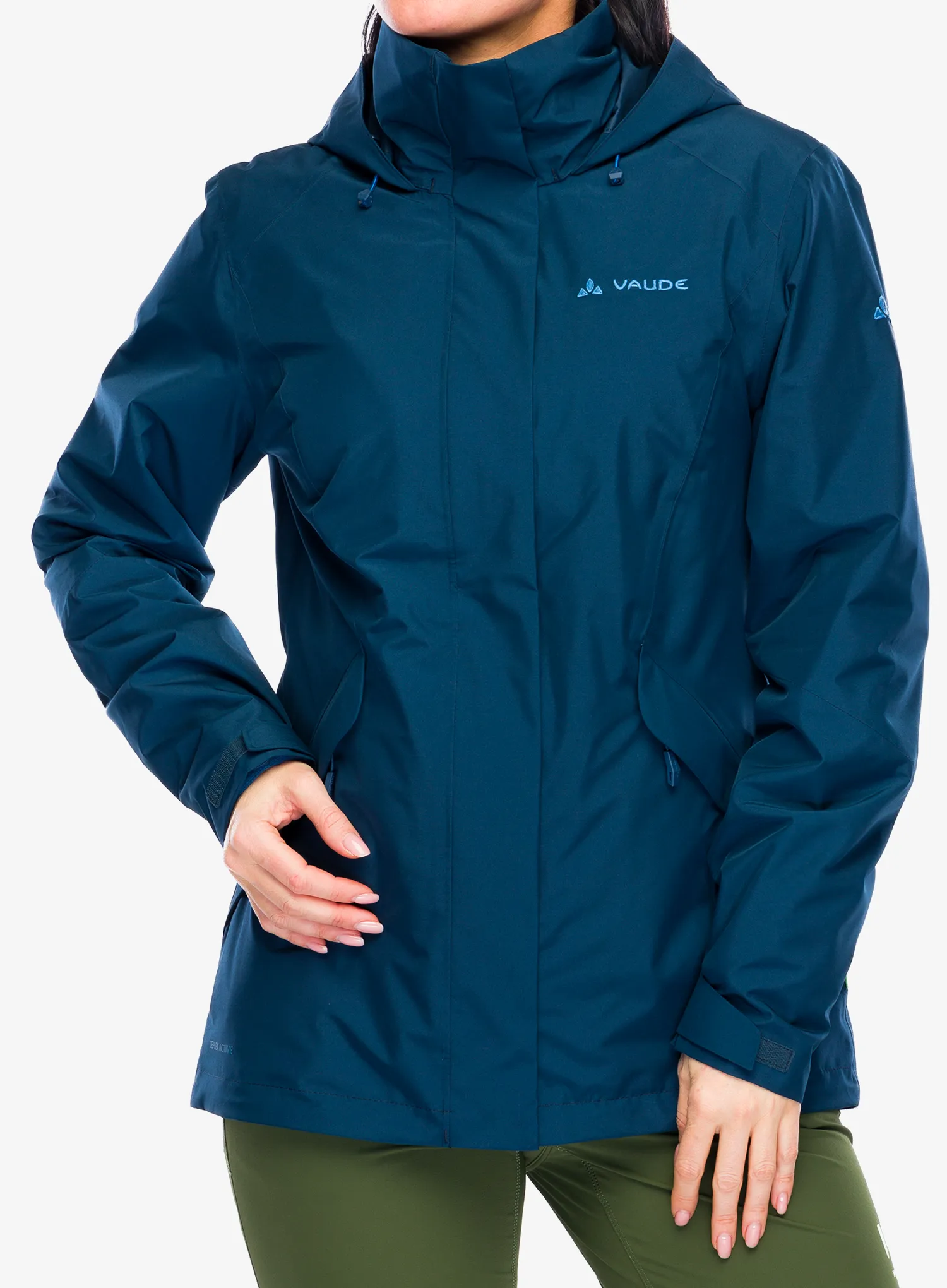 Dámská bunda Vaude Rosemoor 3in1 Jacket II - dark sea
