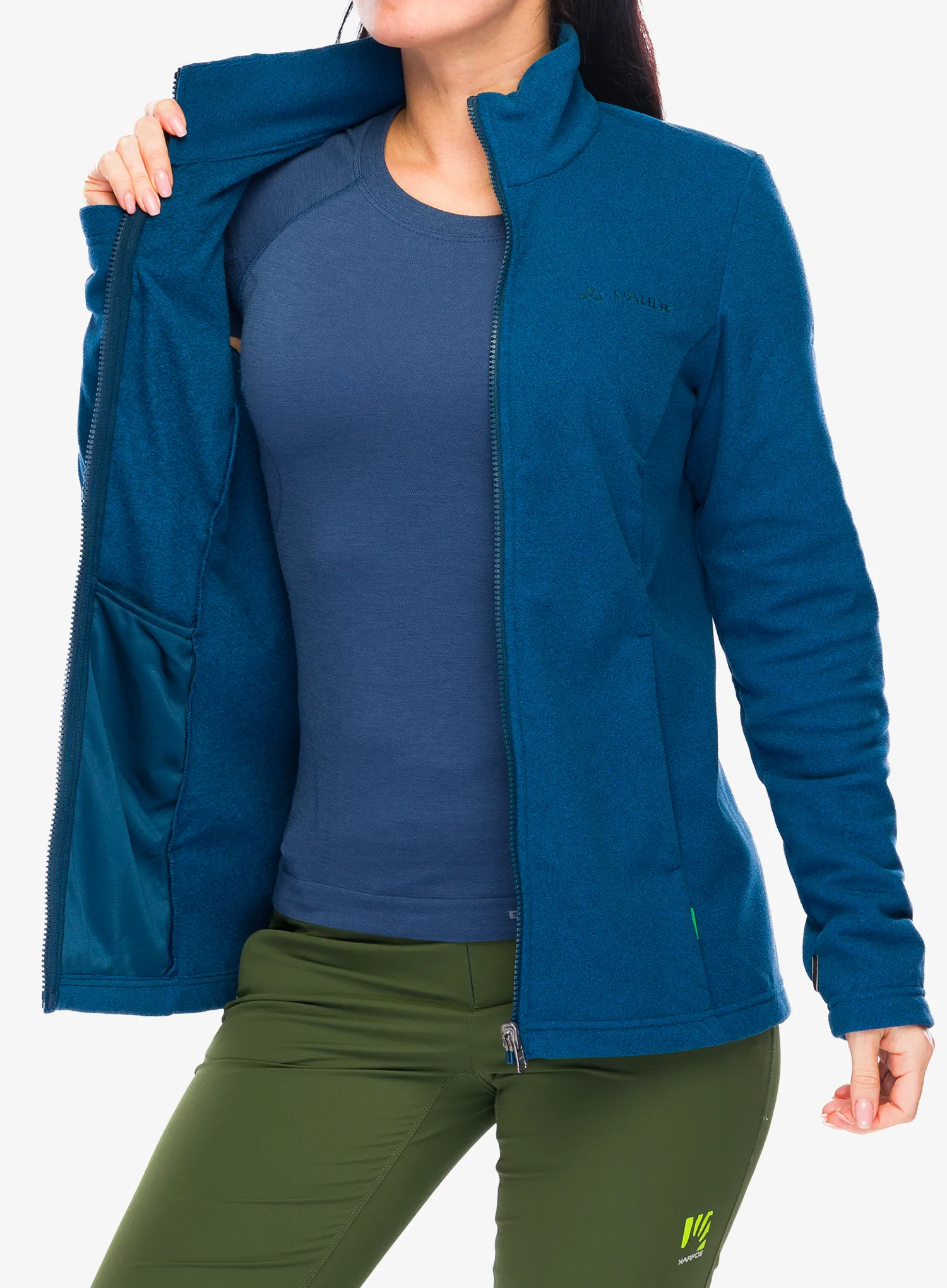 Dámská bunda Vaude Rosemoor 3in1 Jacket II - dark sea