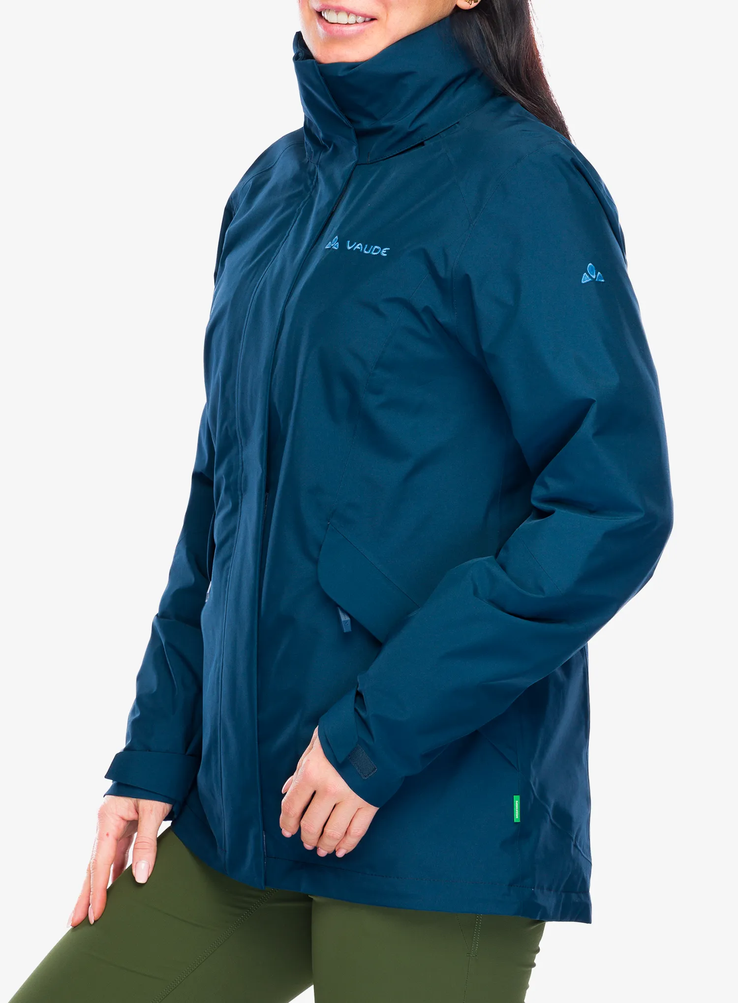 Dámská bunda Vaude Rosemoor 3in1 Jacket II - dark sea