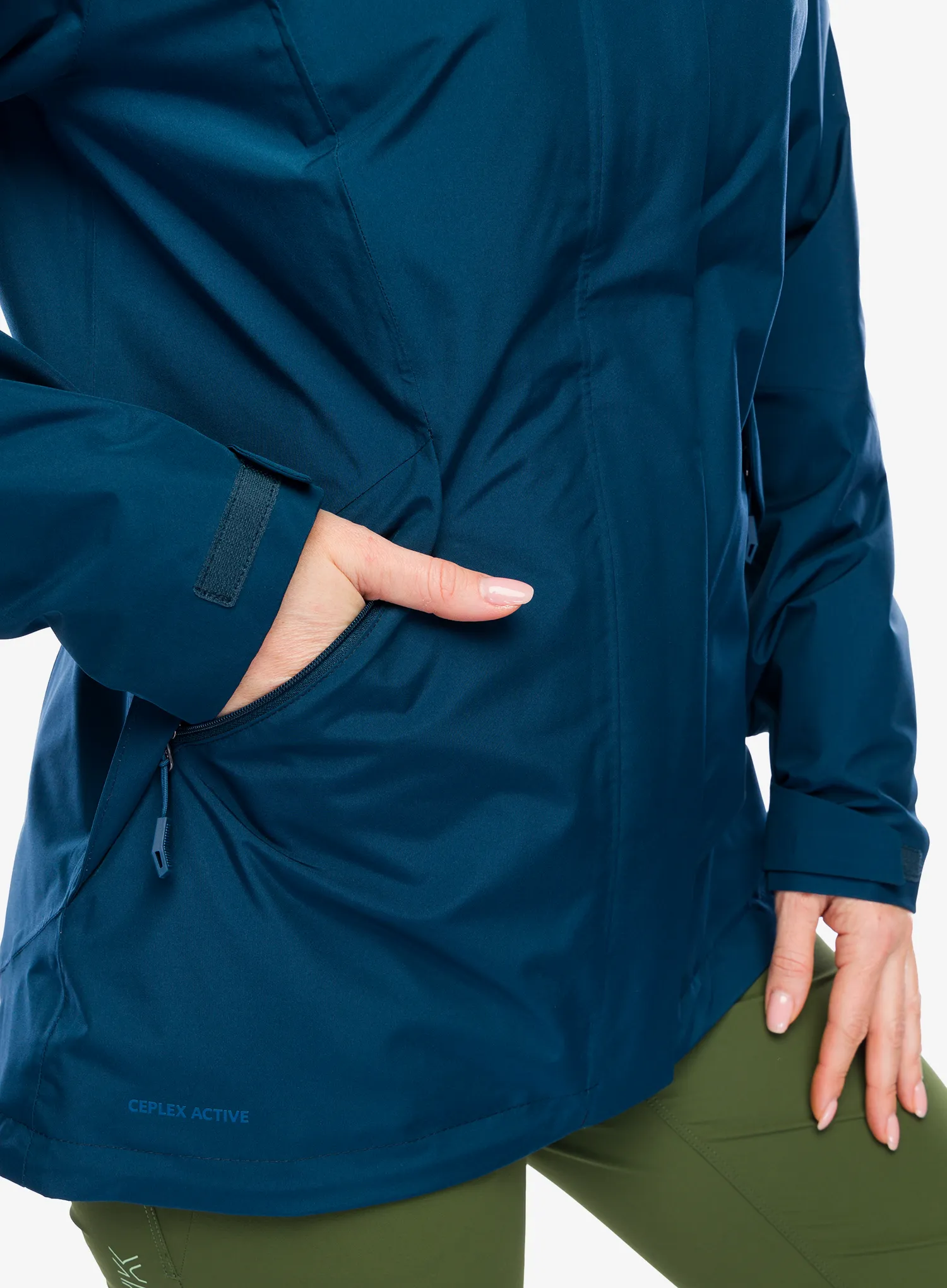 Dámská bunda Vaude Rosemoor 3in1 Jacket II - dark sea