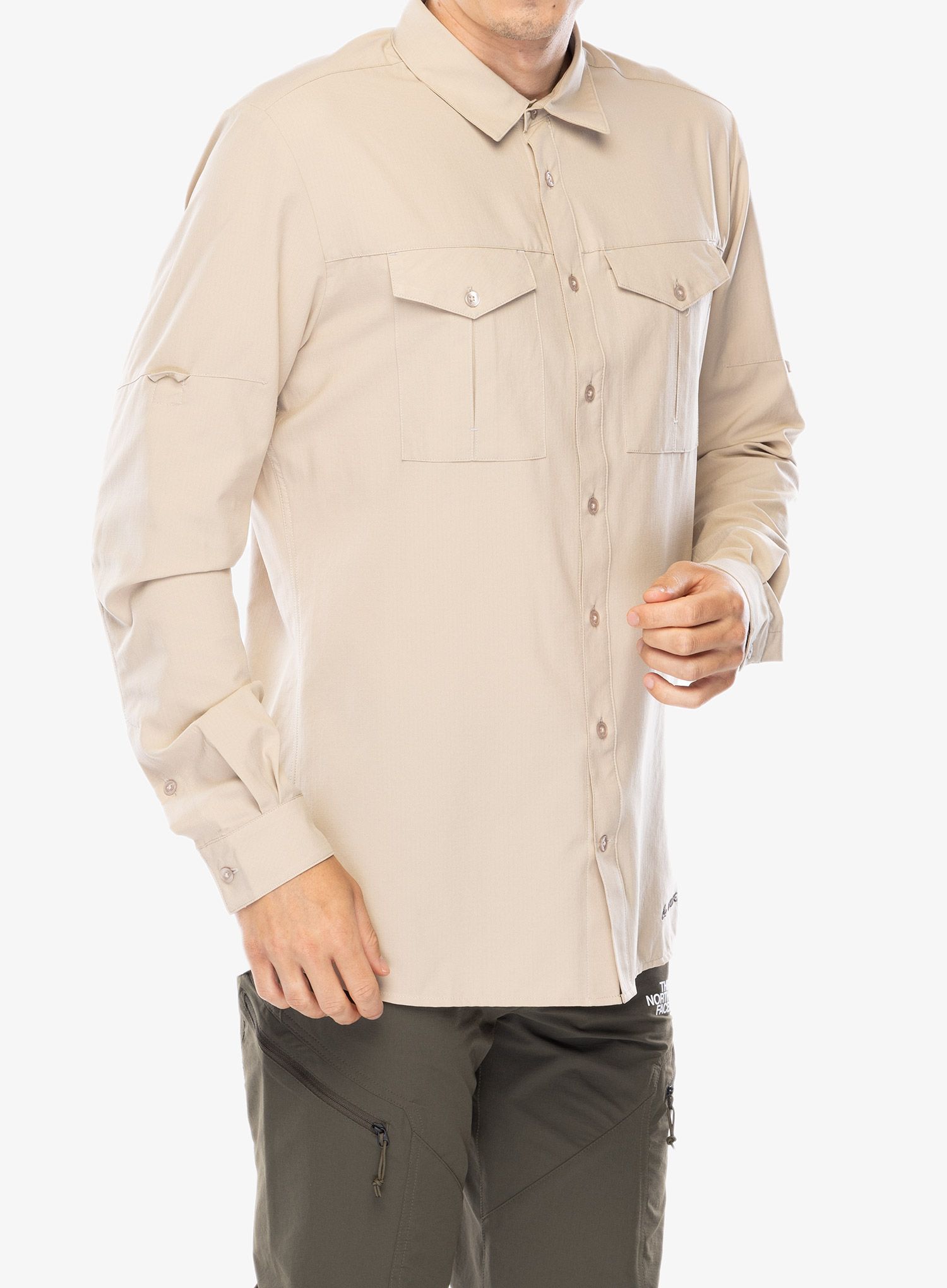 Turistická košile Vaude Rosemoor LS Shirt II - linen uni