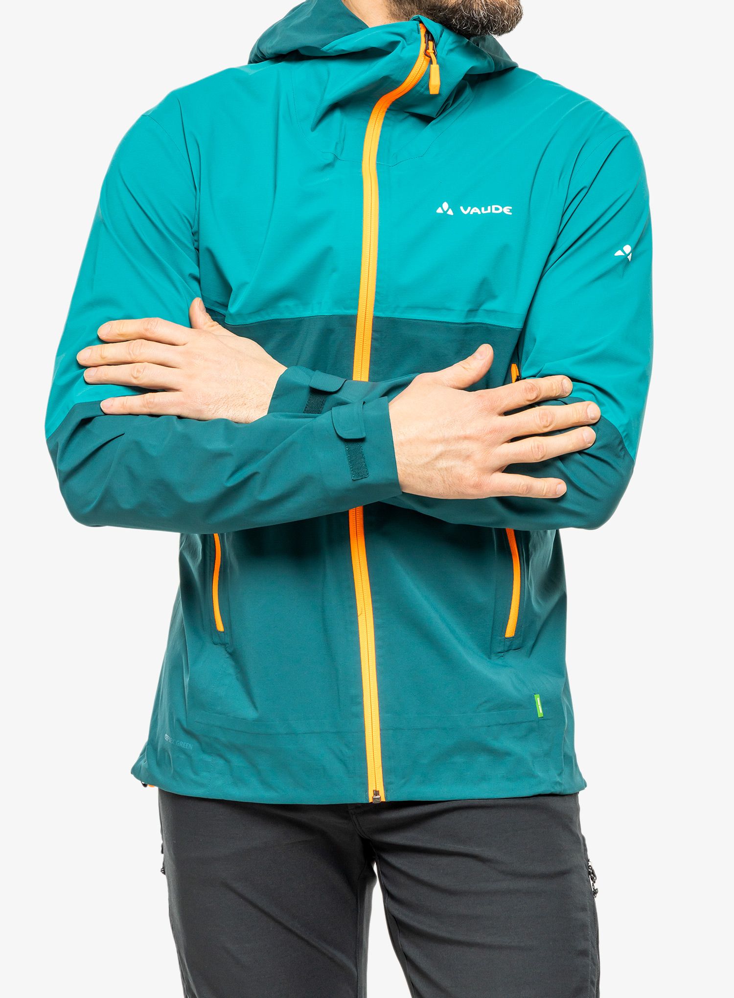 Bunda do deště Vaude Simony 2,5L Jacket IV - mallard green