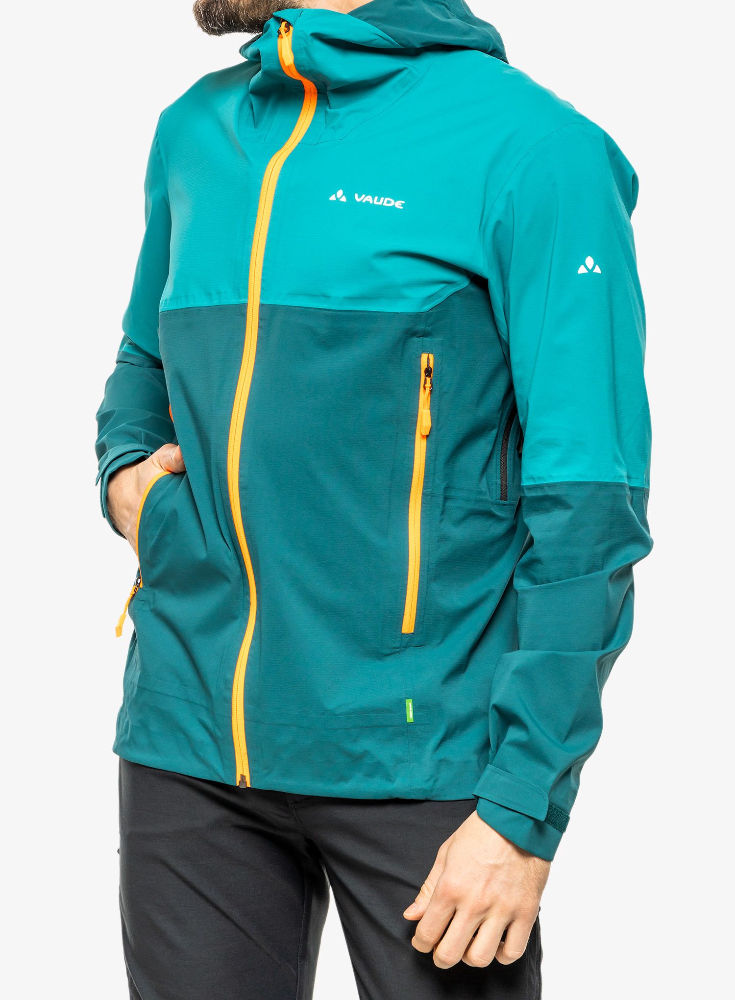 Bunda do deště Vaude Simony 2,5L Jacket IV - mallard green