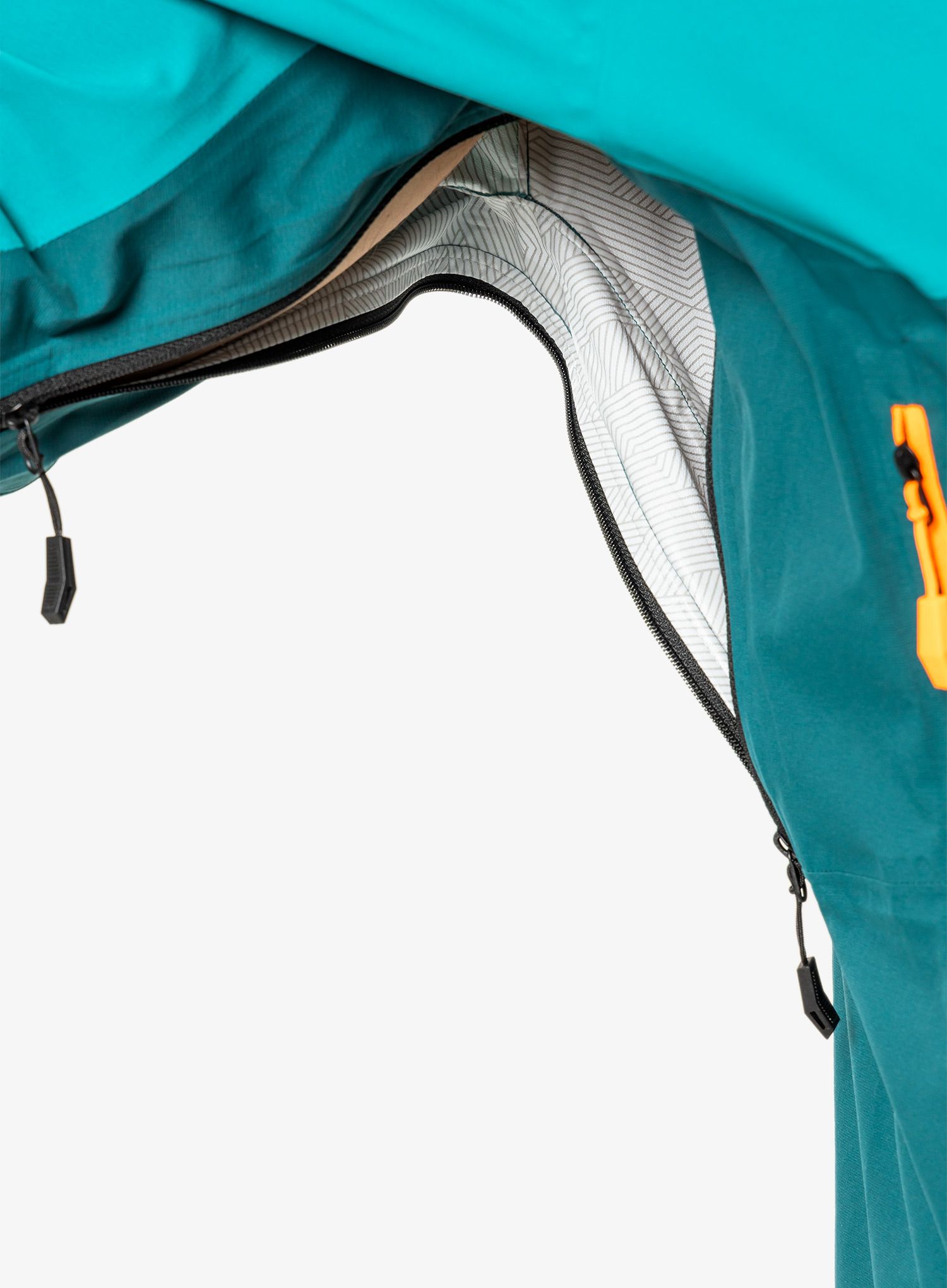 Bunda do deště Vaude Simony 2,5L Jacket IV - mallard green