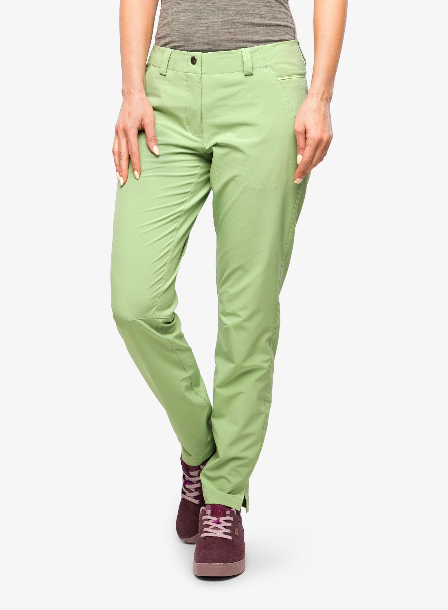 Turistické kalhoty dámské Vaude Skomer Pants II - willow green