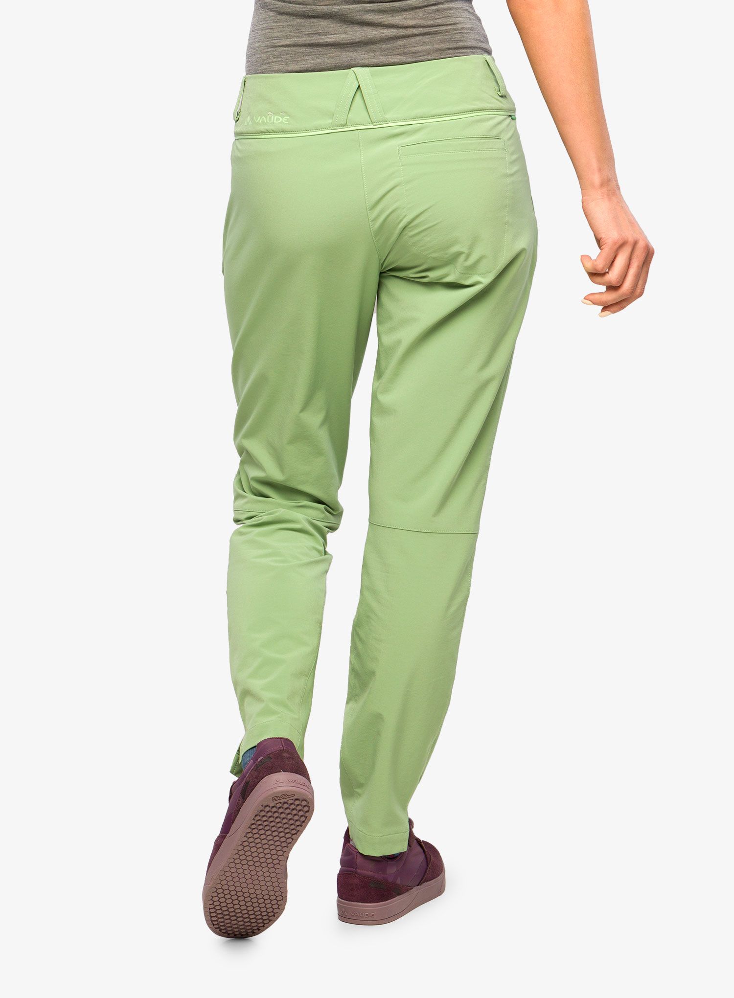 Turistické kalhoty dámské Vaude Skomer Pants II - willow green