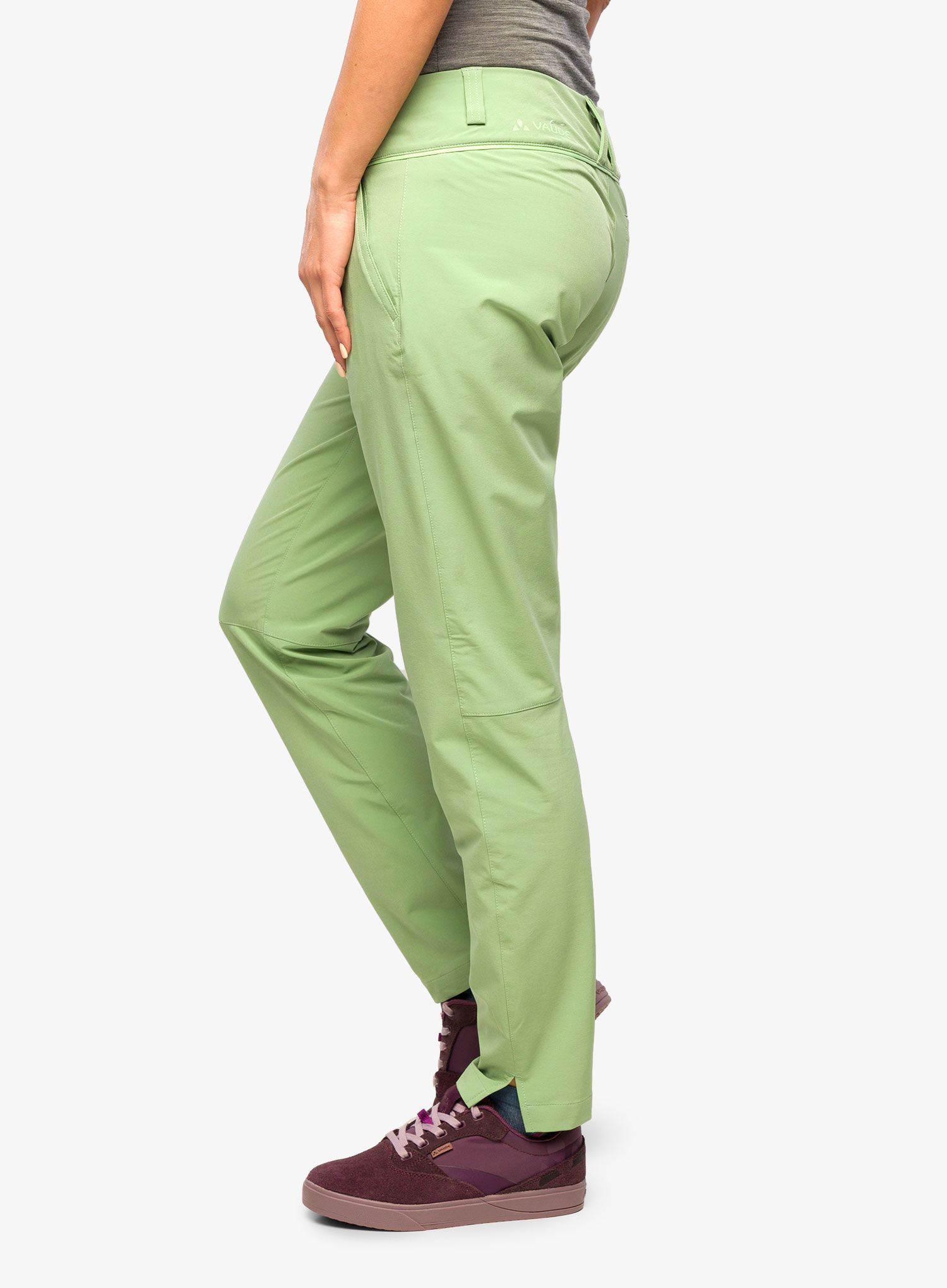 Turistické kalhoty dámské Vaude Skomer Pants II - willow green