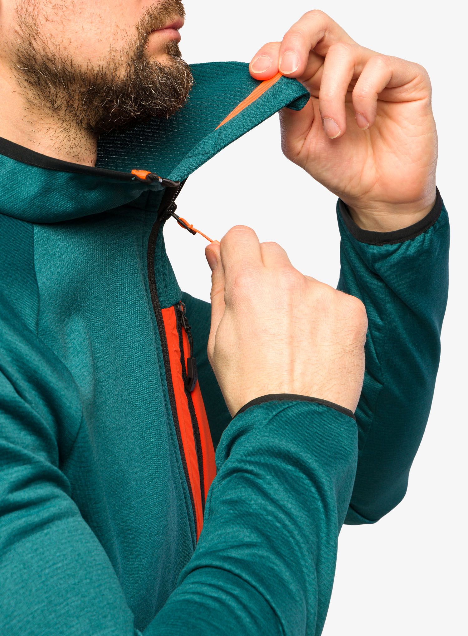 Fleece mikina Vaude Tekoa Fleece Jacket II - mallard green