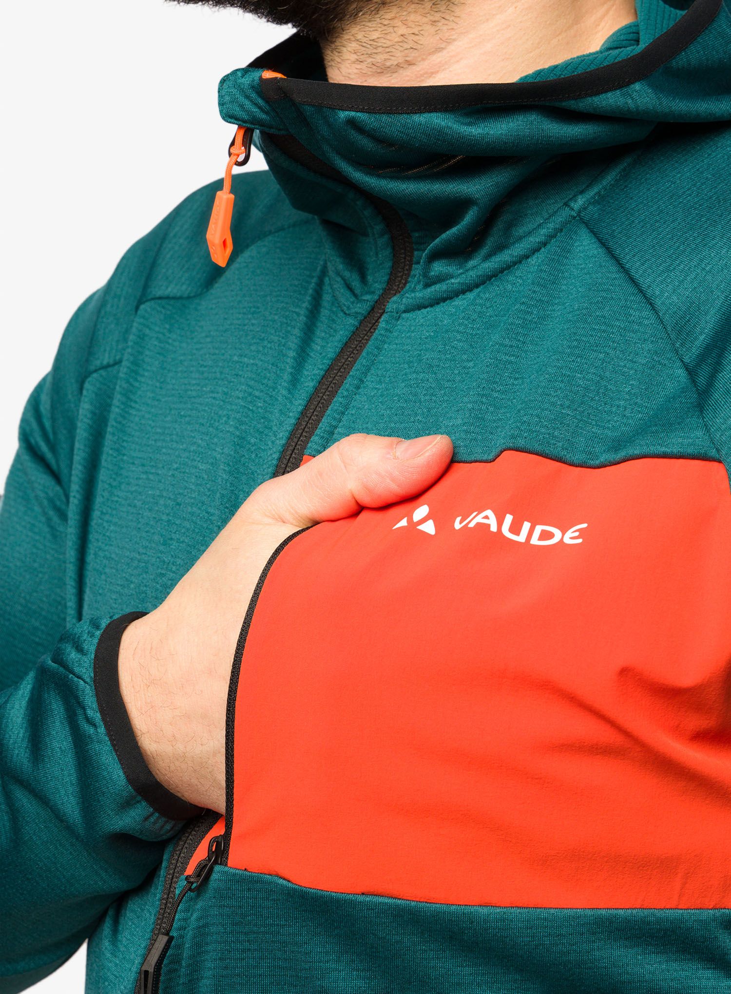 Fleece mikina Vaude Tekoa Fleece Jacket II - mallard green