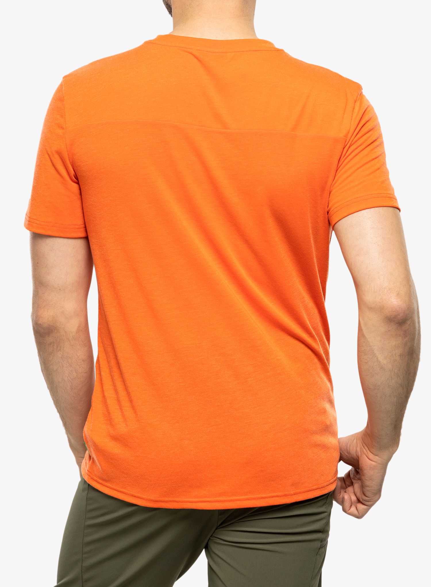 Sportovní tričko Vaude Tekoa T-Shirt III - glowing red/green