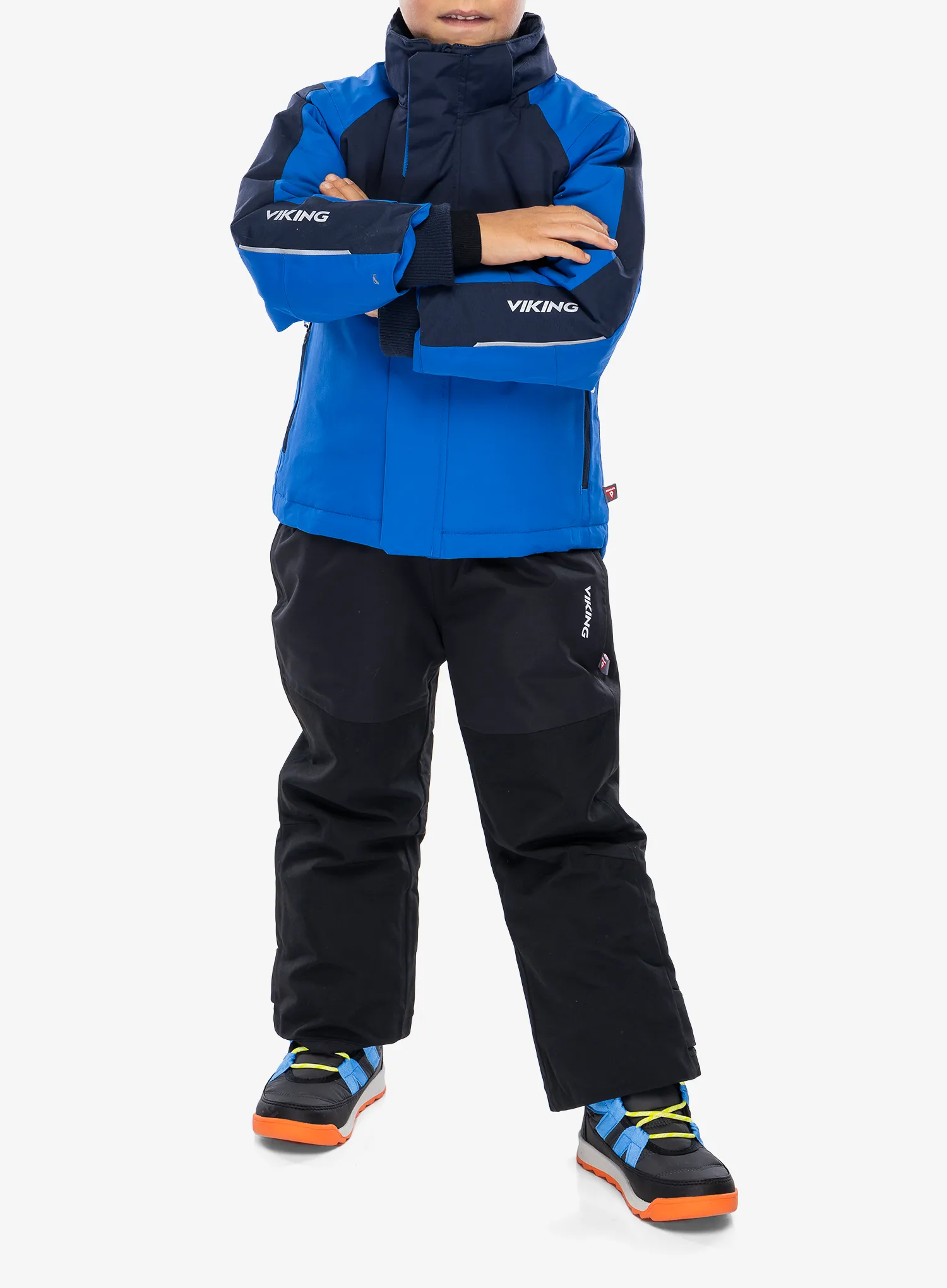 Chlapecká bunda Viking Play Winter Jacket Thermal - blue