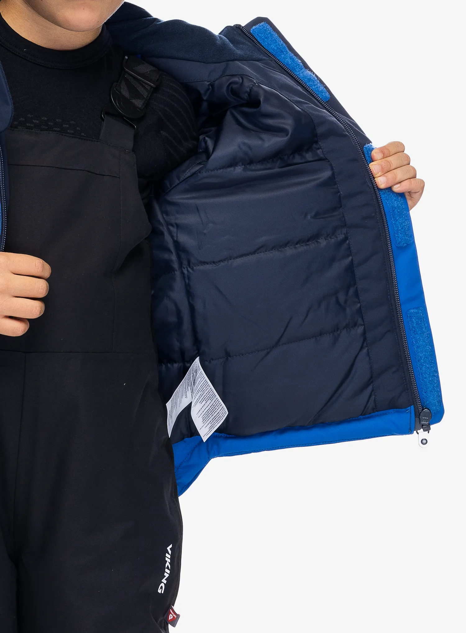 Chlapecká bunda Viking Play Winter Jacket Thermal - blue